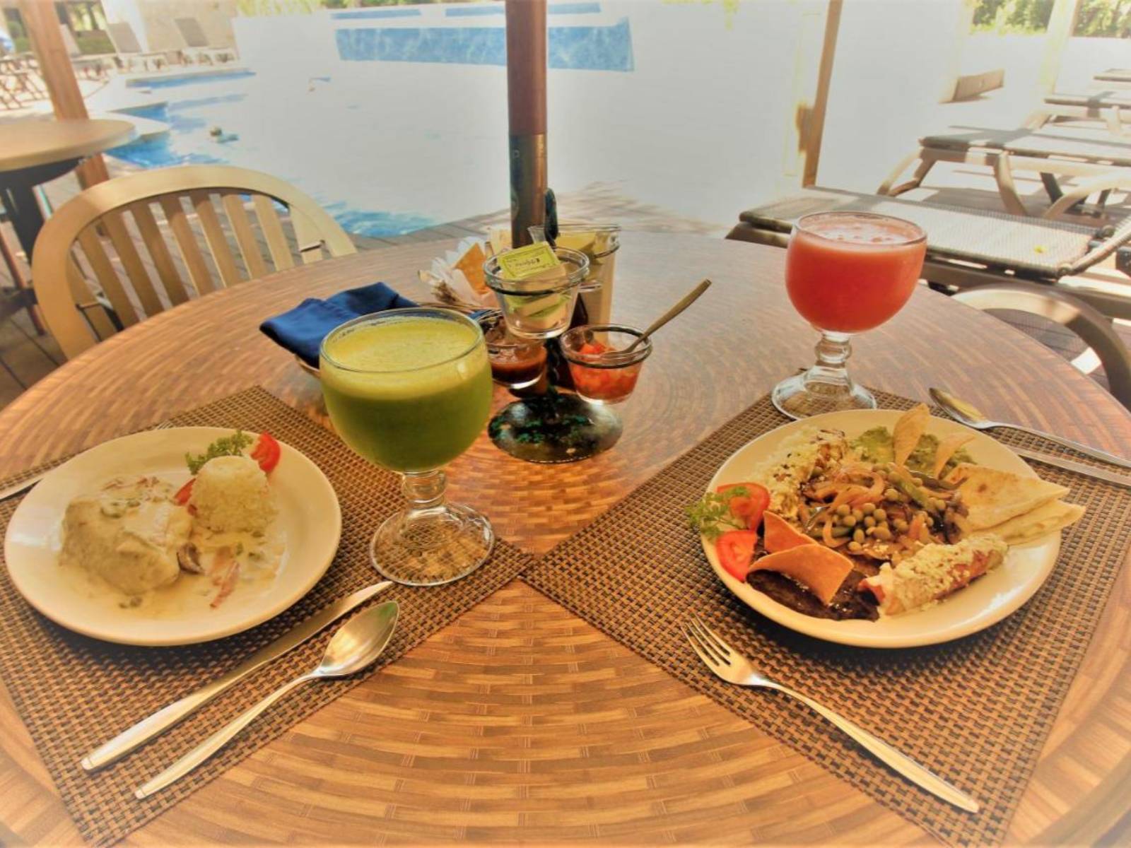 Rondreis Mexico, Palenque, Maya Tulipanes, eten