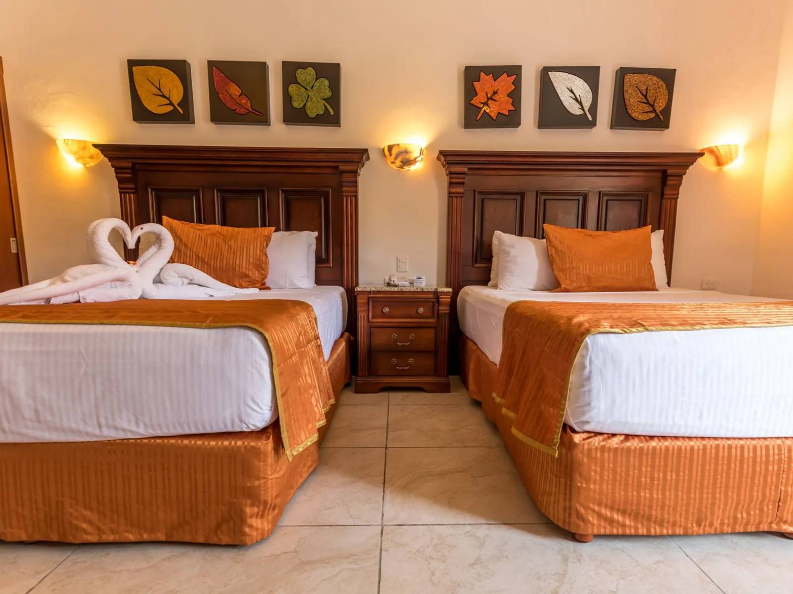 Rondreis Mexico, Playa del Carmen, Las Golondrinas, kamer