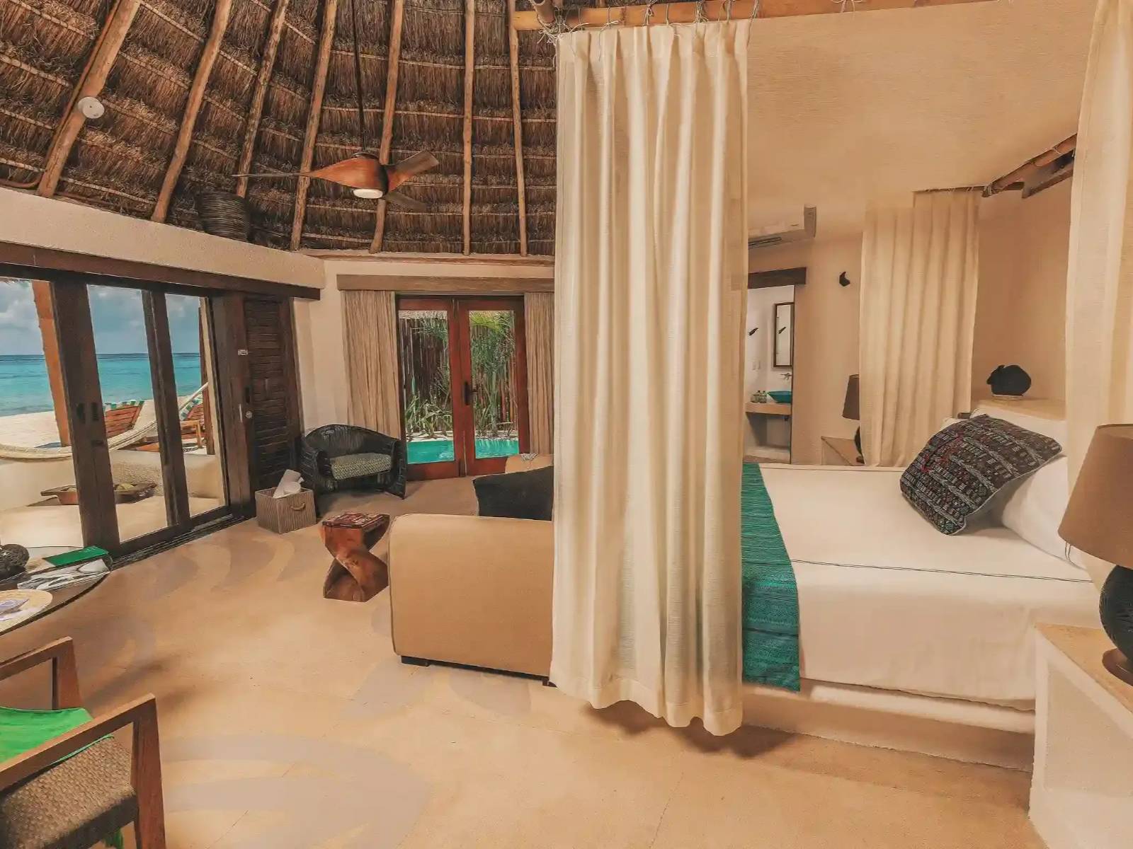Rondreis Mexico, Playa del Carmen, Mahekal, ocean view kamer uitzicht