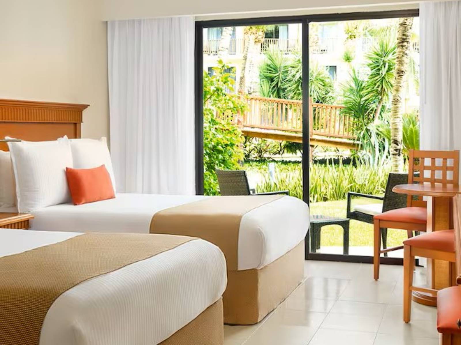 Rondreis Mexico, Playa del Carmen, Reef Coco Beach, kamer double Garden View