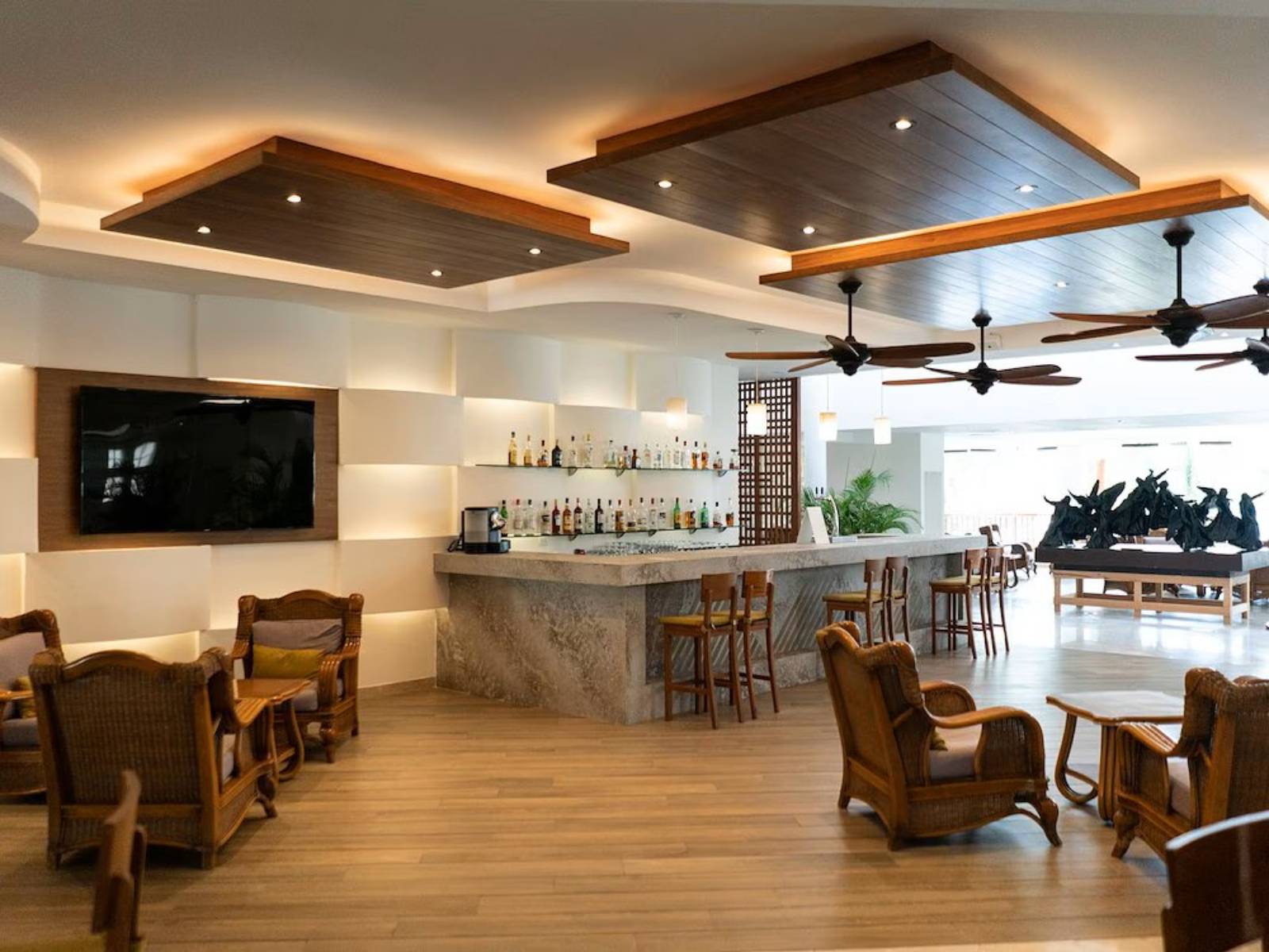 Rondreis Mexico, Playa del Carmen, Reef Coco Beach, lobby