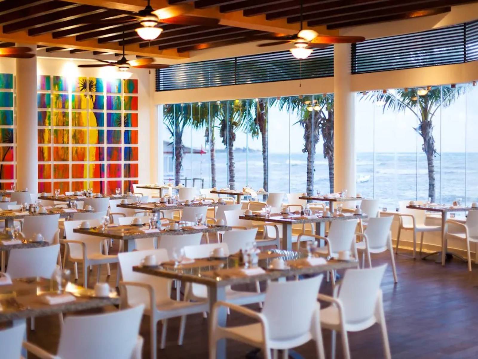 Rondreis Mexico, Playa del Carmen, Reef Coco Beach, restaurant buffet