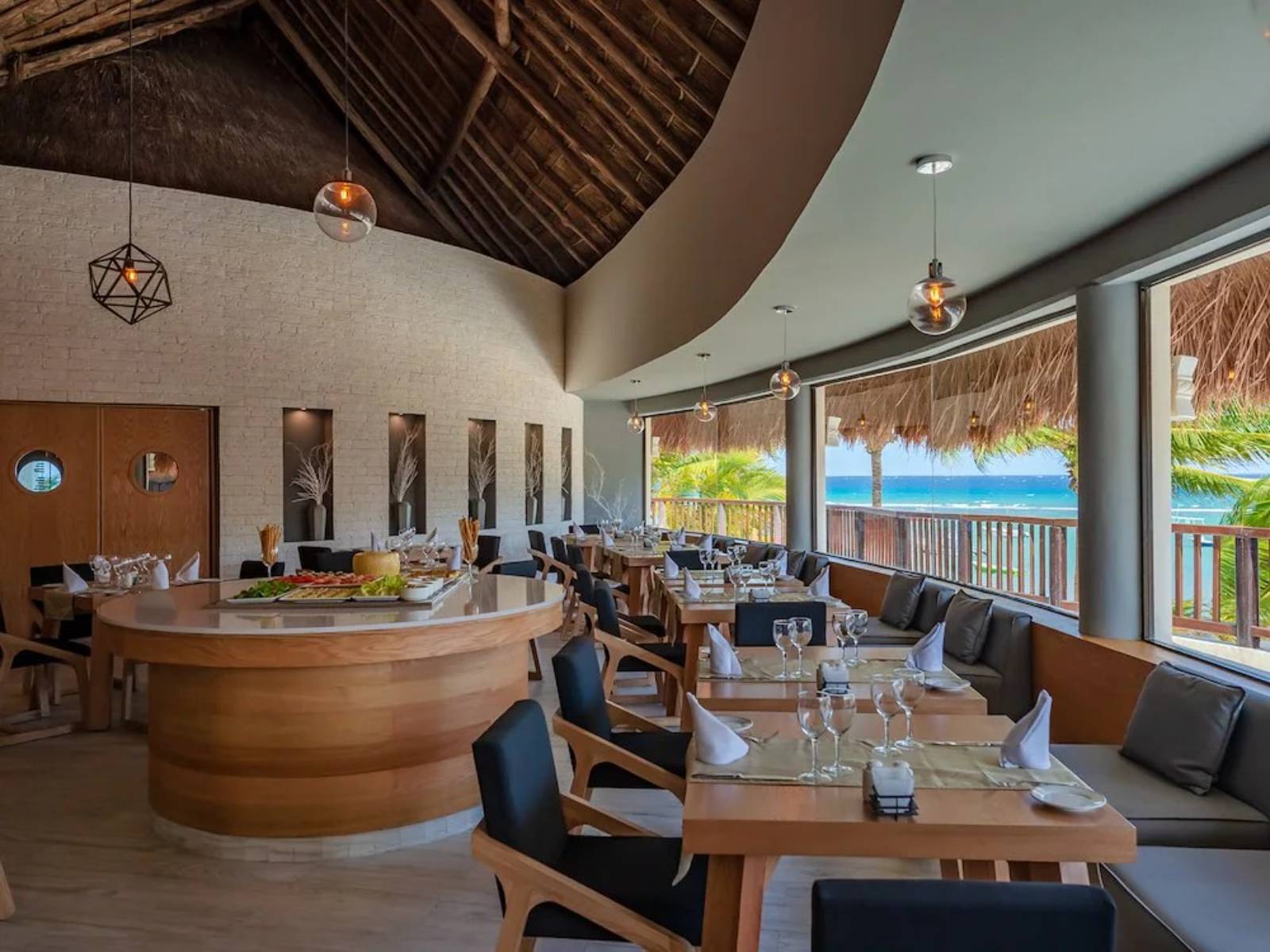 Rondreis Mexico, Playa del Carmen, Reef Coco Beach, restaurant the Mexicano