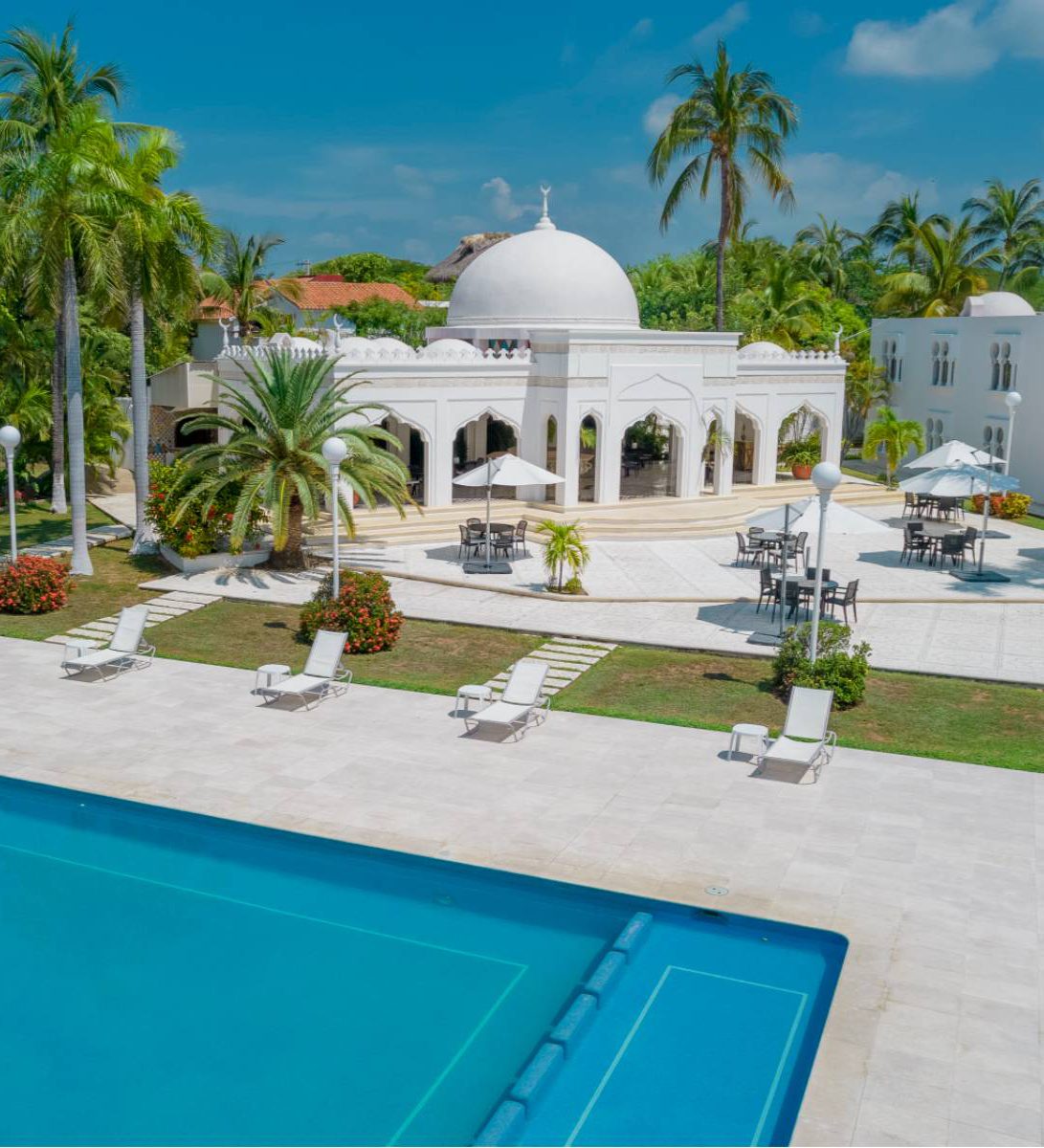 Rondreis Mexico, Puero Escondido, Aldea del Bazar, hotel met zwembad