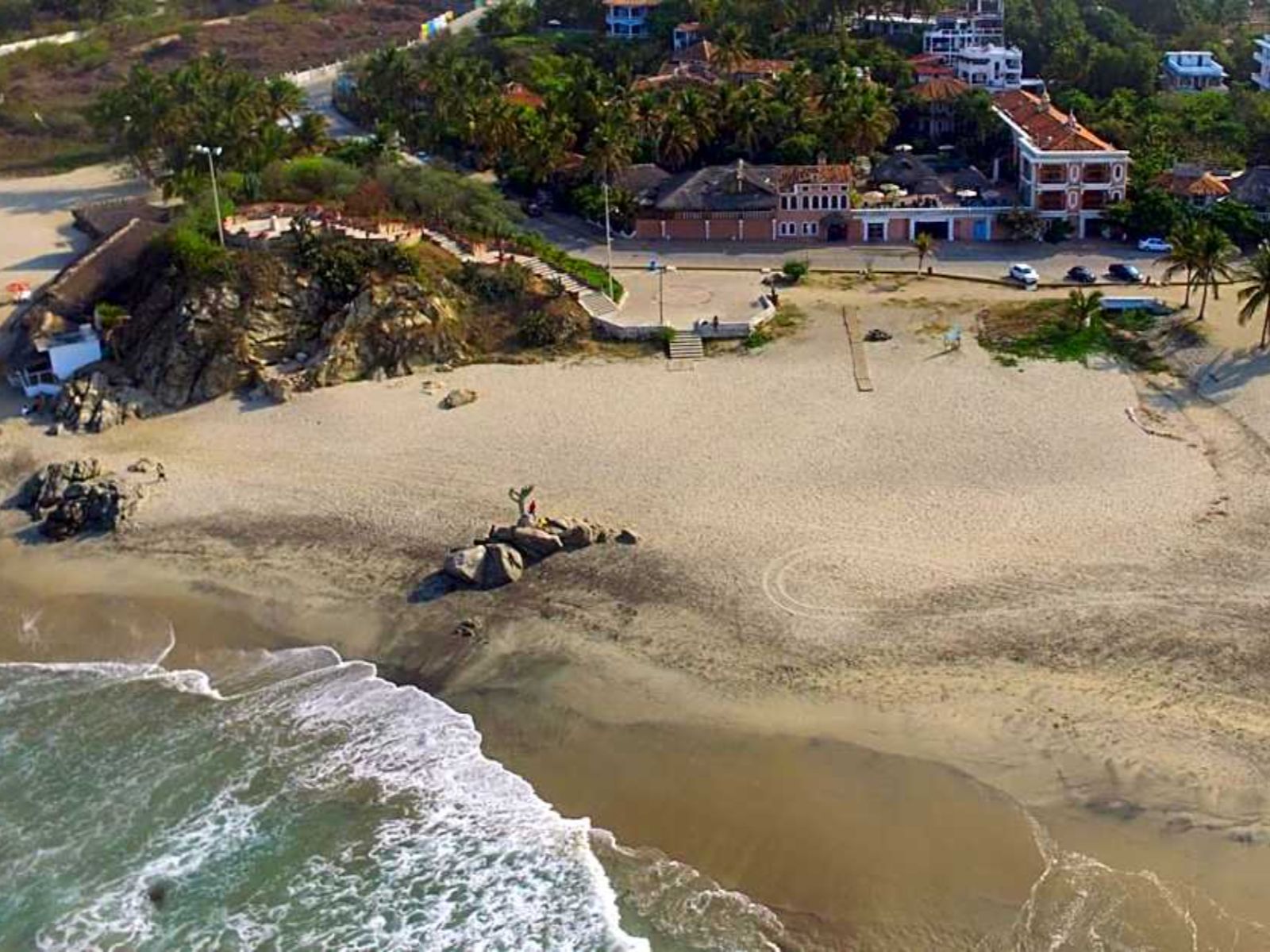 Rondreis Mexico, Puerto Escondido, Santa Fe, luchtfoto
