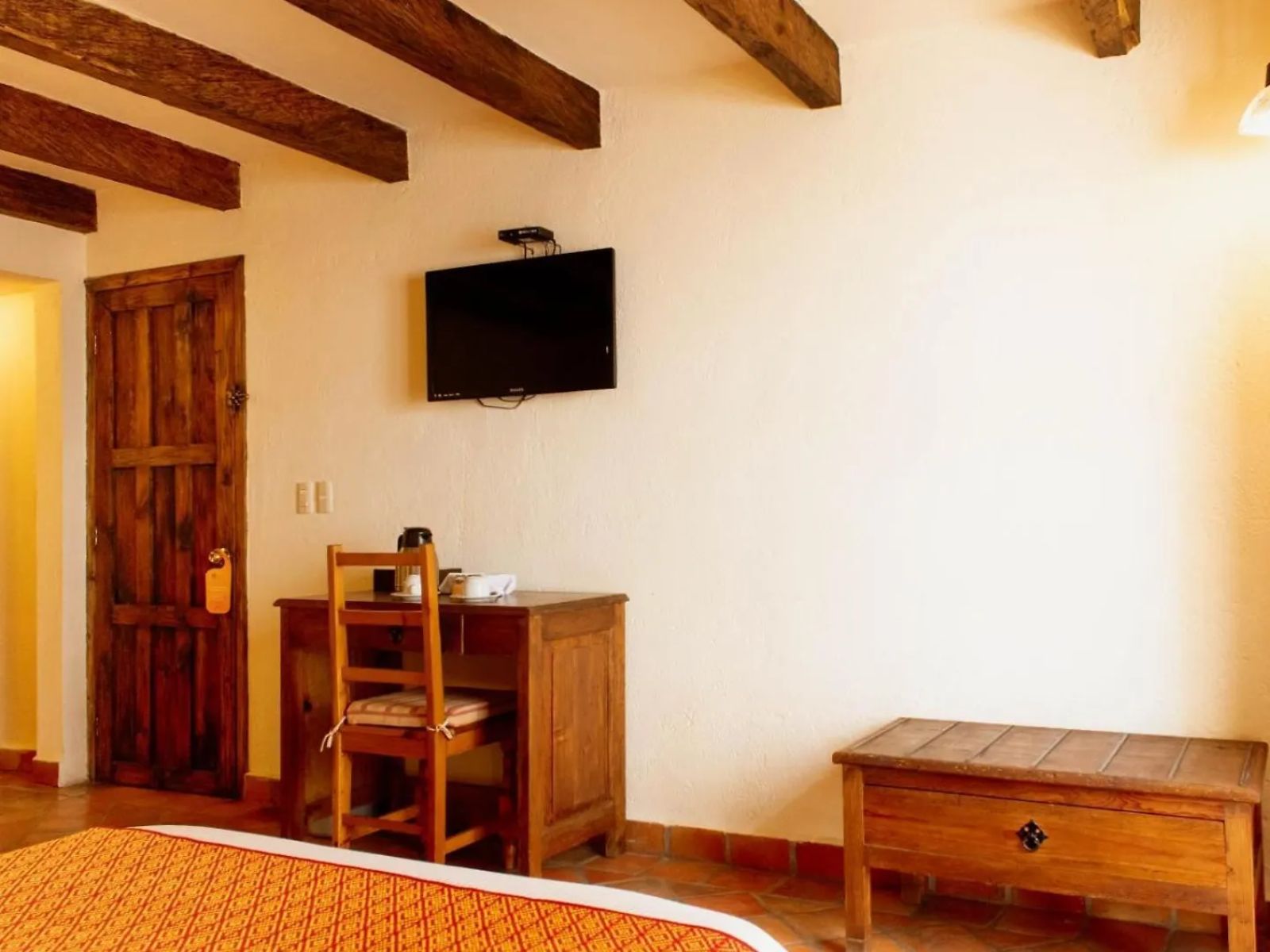 Rondreis Mexico, San Cristobal, Diego de Mazariegos, kamer