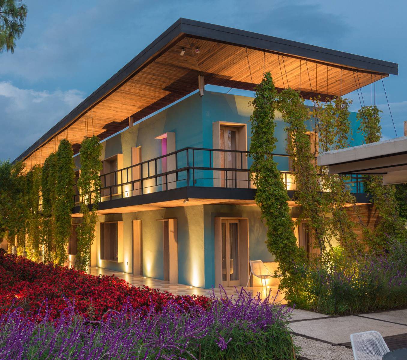 Rondreis Mexico, San Cristobal, Hotel Bo, buitenzijde