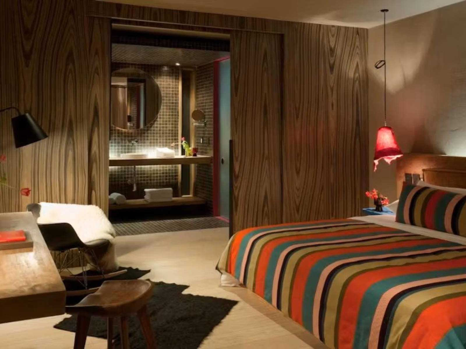Rondreis Mexico, San Cristobal, Hotel Bo, kamer avond