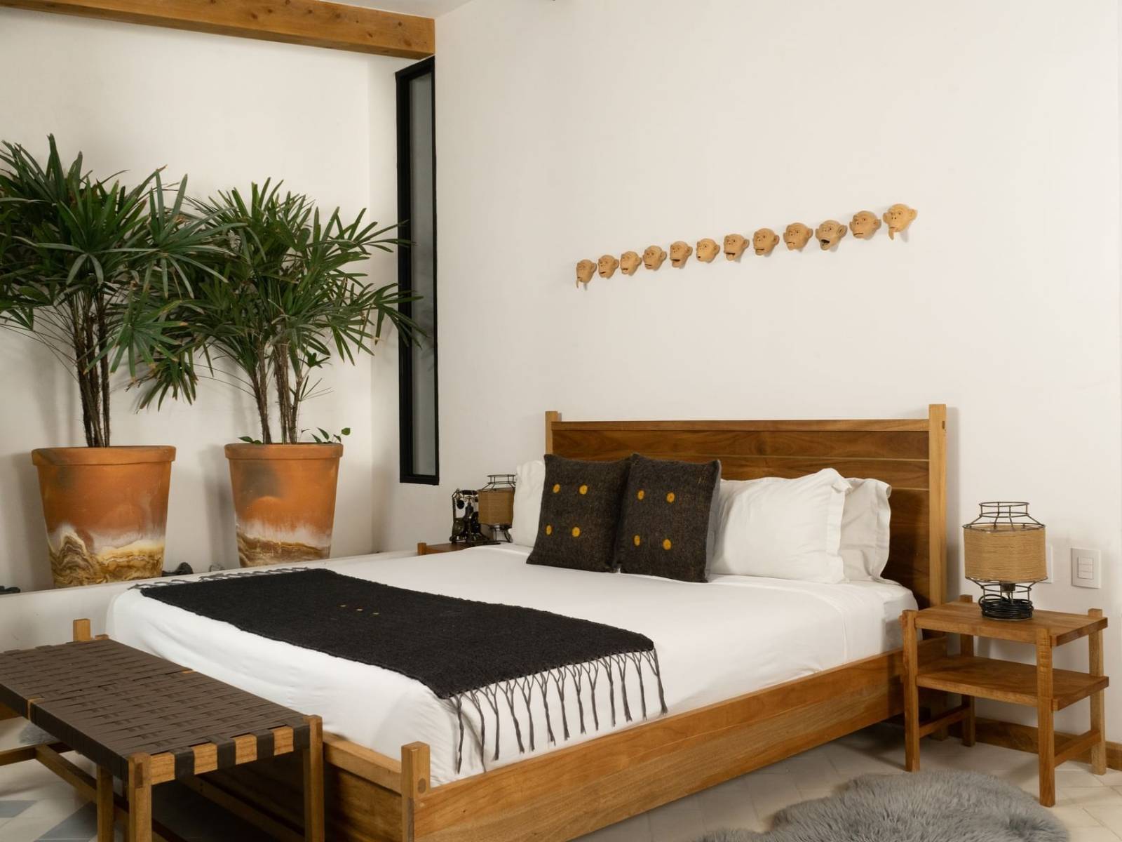 Rondreis Mexico, San Cristobal, Sombra del Agua, suite bed 2