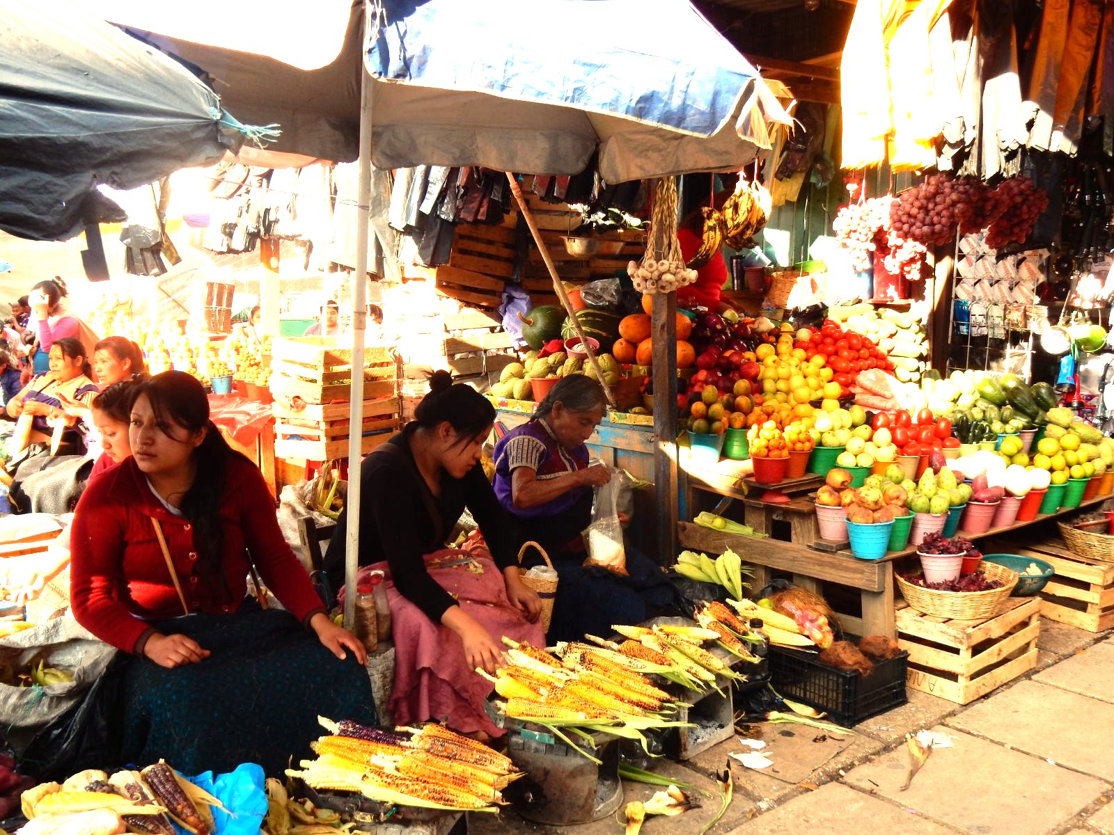 Rondreis Mexico, San Cristóbal de las Casas, lokale markt