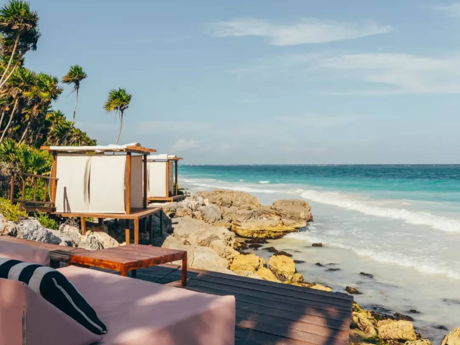 Rondreis Mexico, Tulum, Mi Amor, cabanas zee