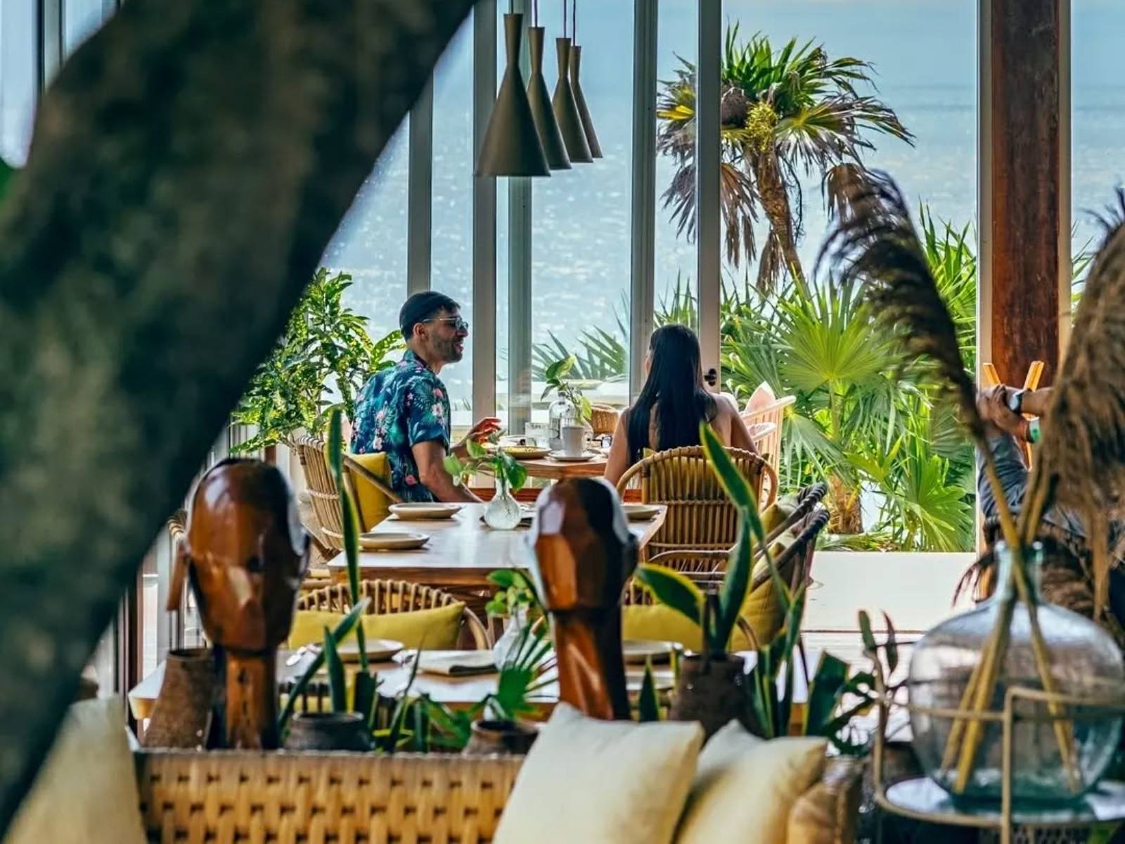 Rondreis Mexico, Tulum, Mi Amor, restaurant mensen