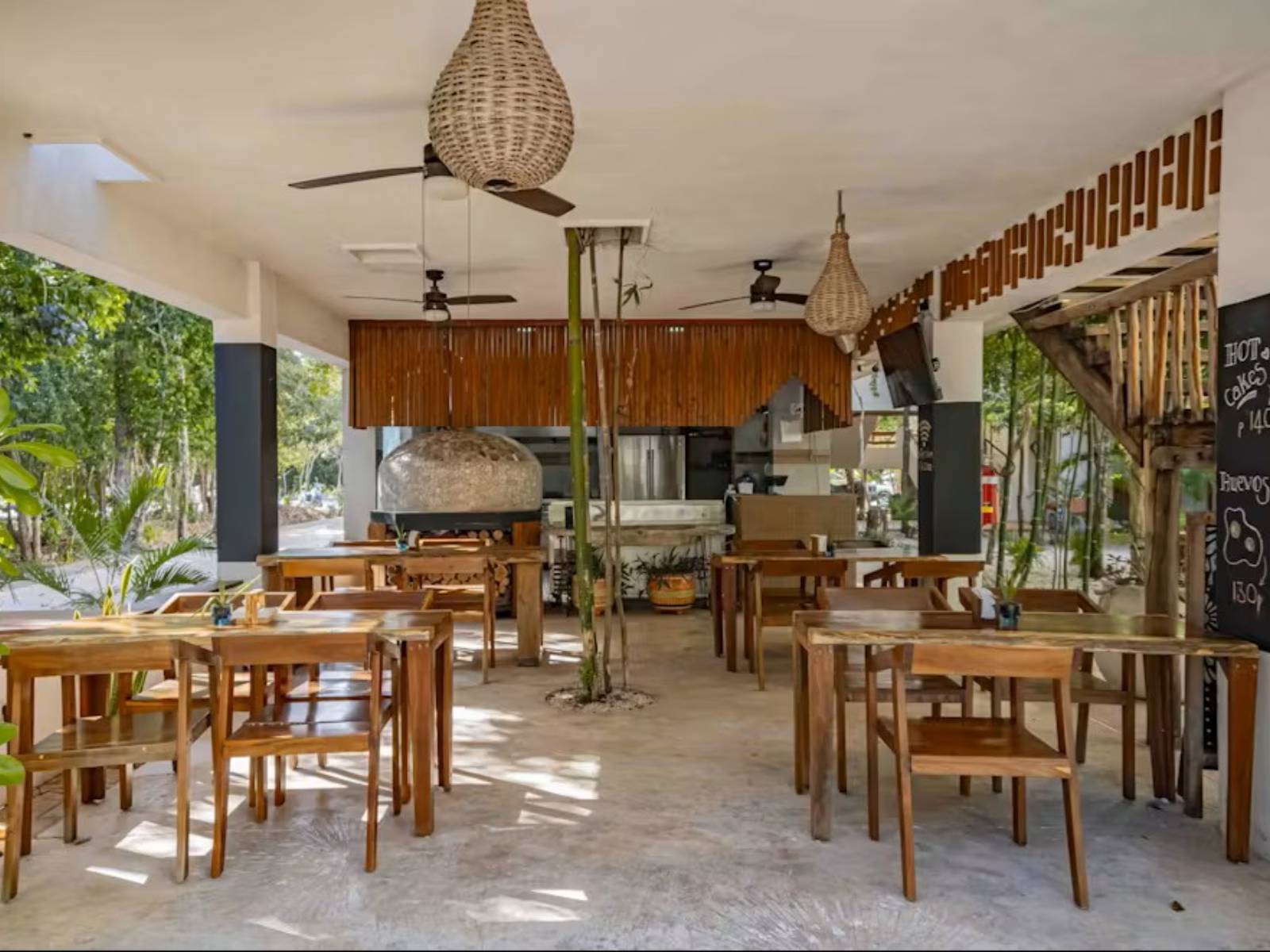 Rondreis Mexico, Tulum, Niik Tulum, restaurant