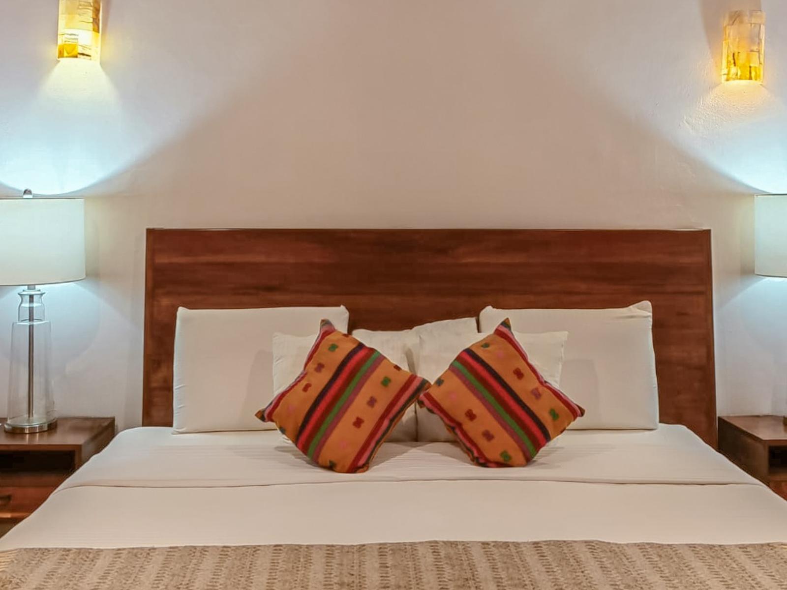 Rondreis Mexico, Valladolid, Le Muuch, kamer