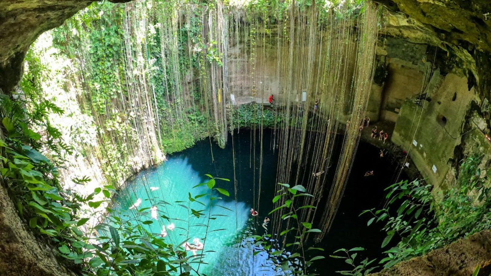 Rondreis Mexico, Valladolid, cenote