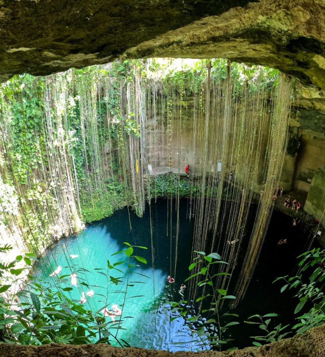Rondreis Mexico, Valladolid, cenote