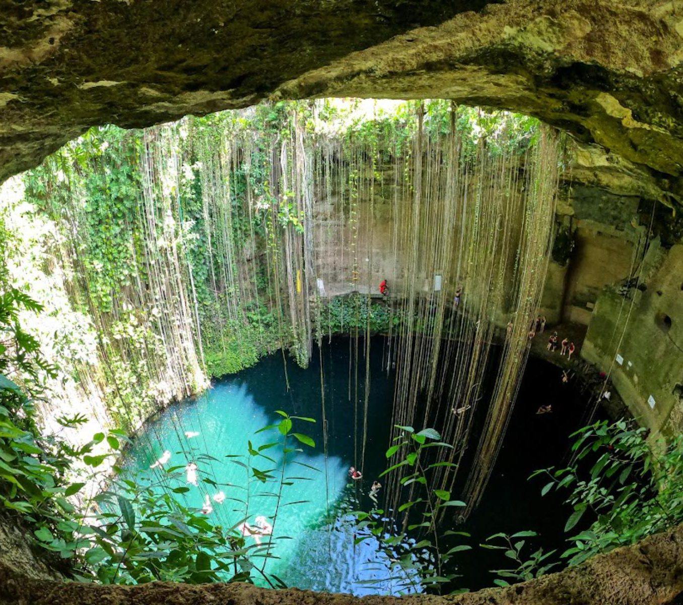 Rondreis Mexico, Valladolid, cenote
