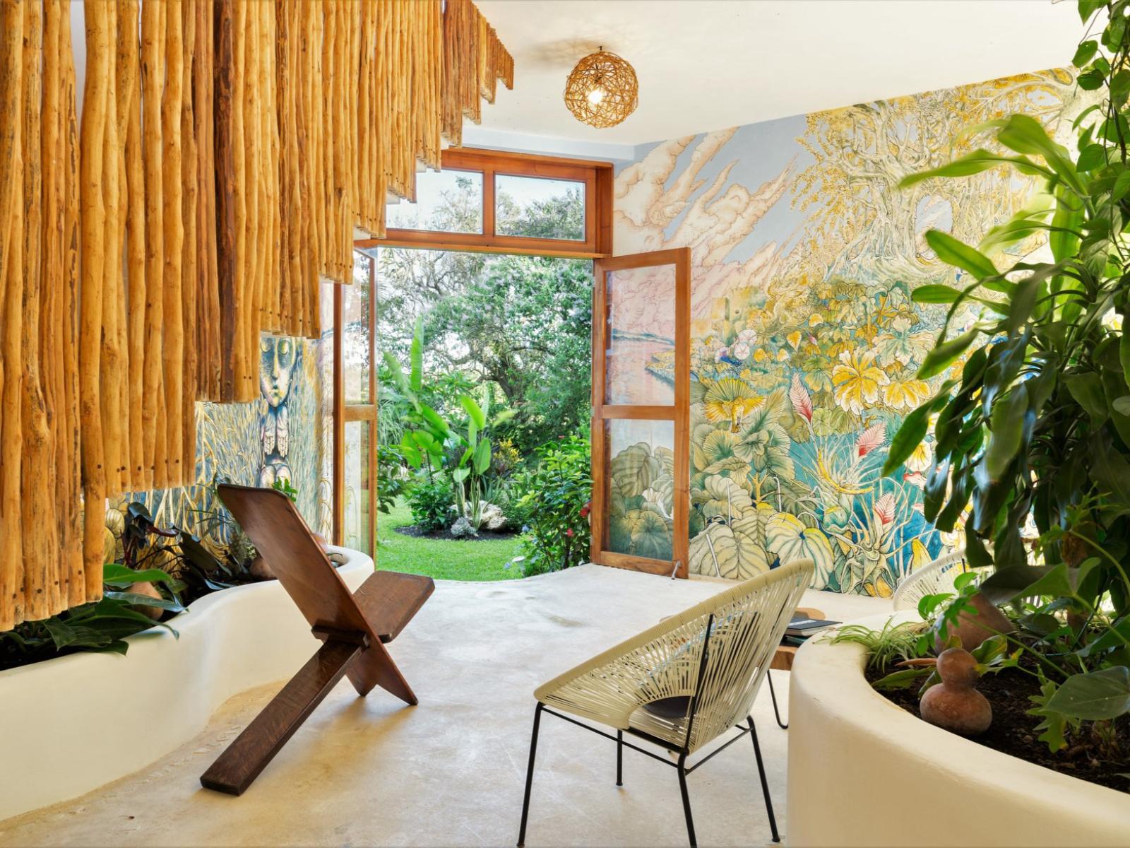 rondreis mexico - bacalar - aires bacalar hotel - lobby