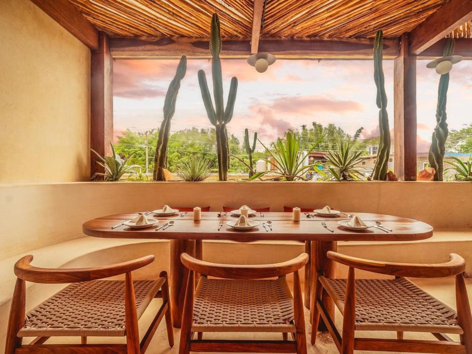 rondreis mexico - bacalar - bacalari hotel - restaurant