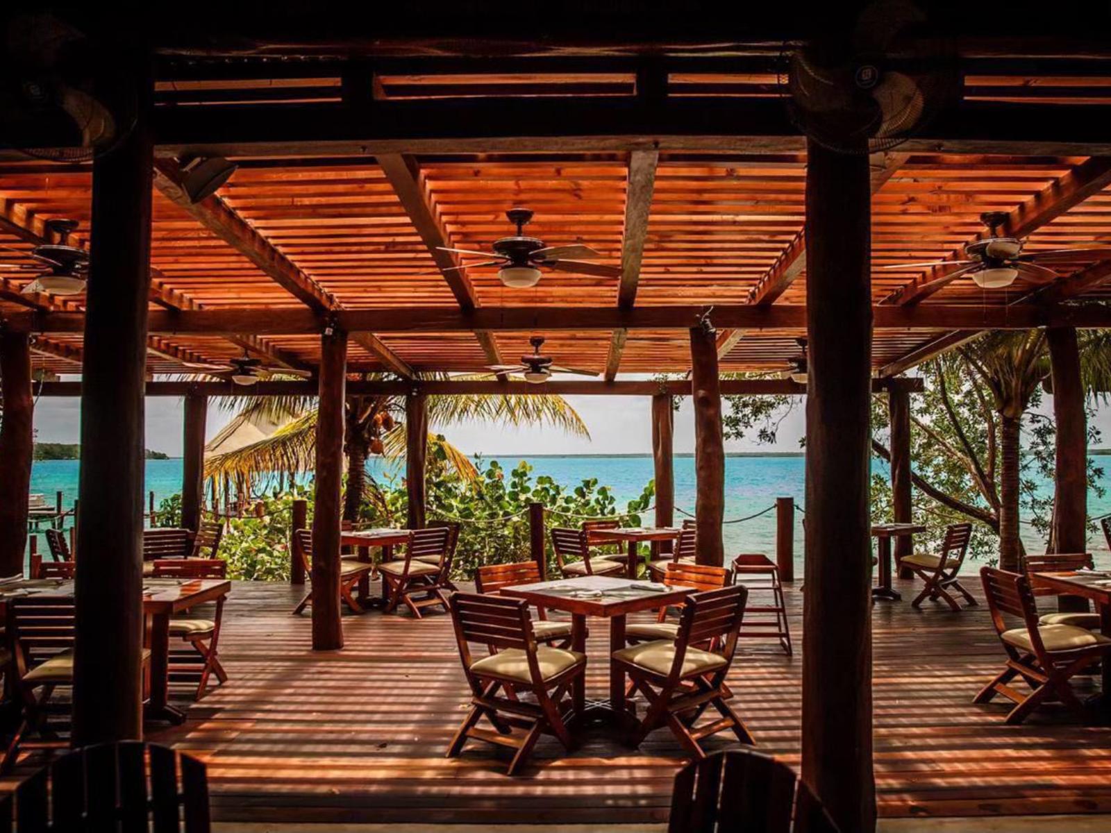 rondreis mexico - bacalar - rancho encantado hotel - restaurant