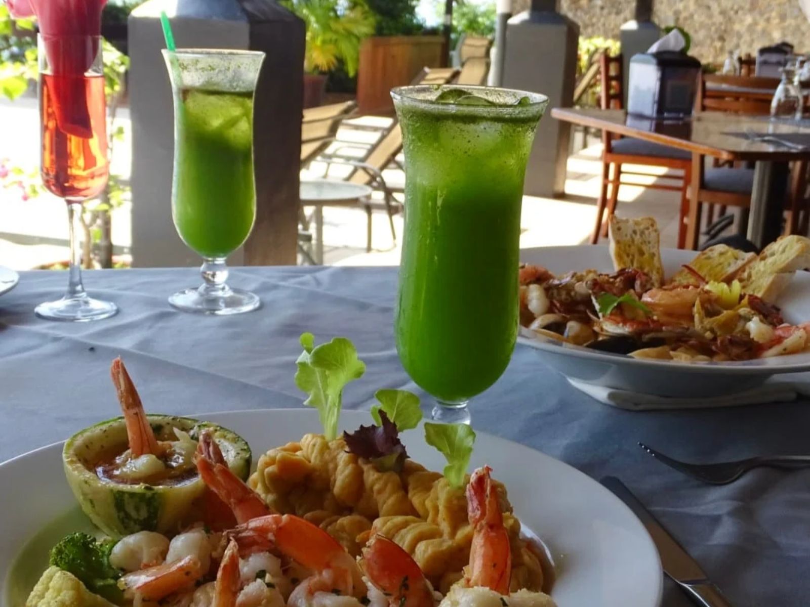 Rondreis Costa Rica, Uvita, Vista Ballena Hotel, eten en drinken restaurant