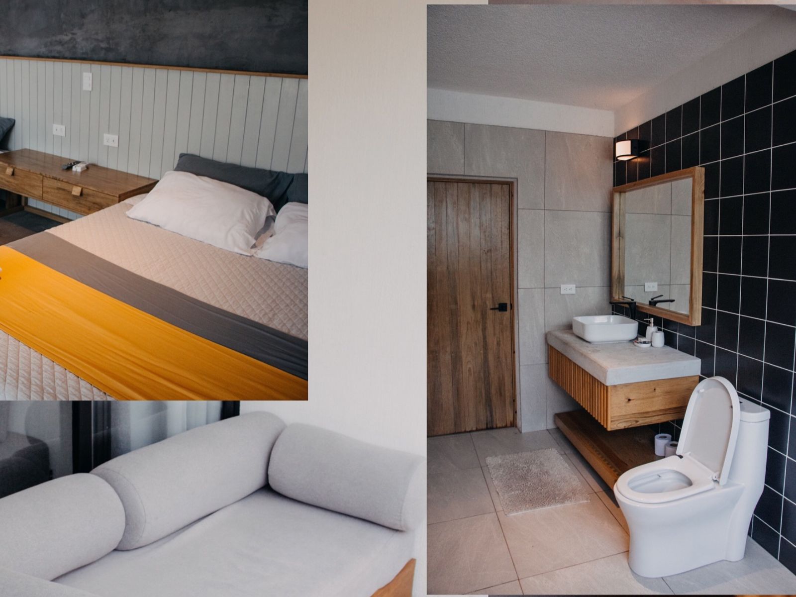 Rondreis Guatemala, El Paredon, Pacifico, badkamer met toilet
