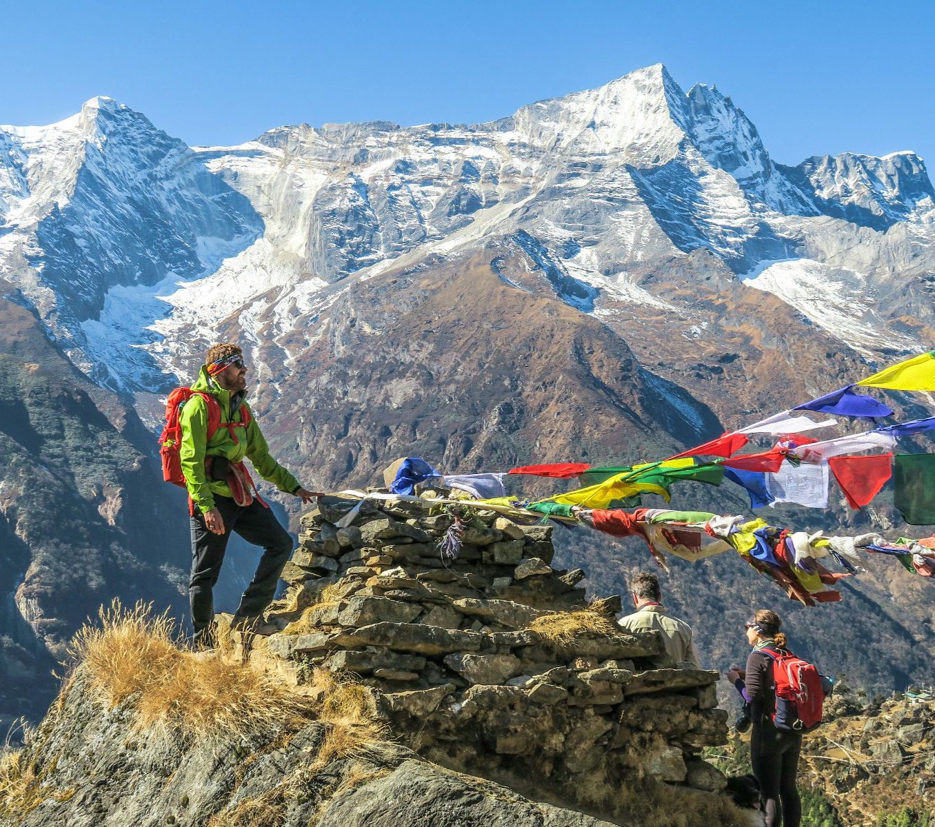 Rondreis Nepal, Evert Regio, Everest Base Camp, wandelaar