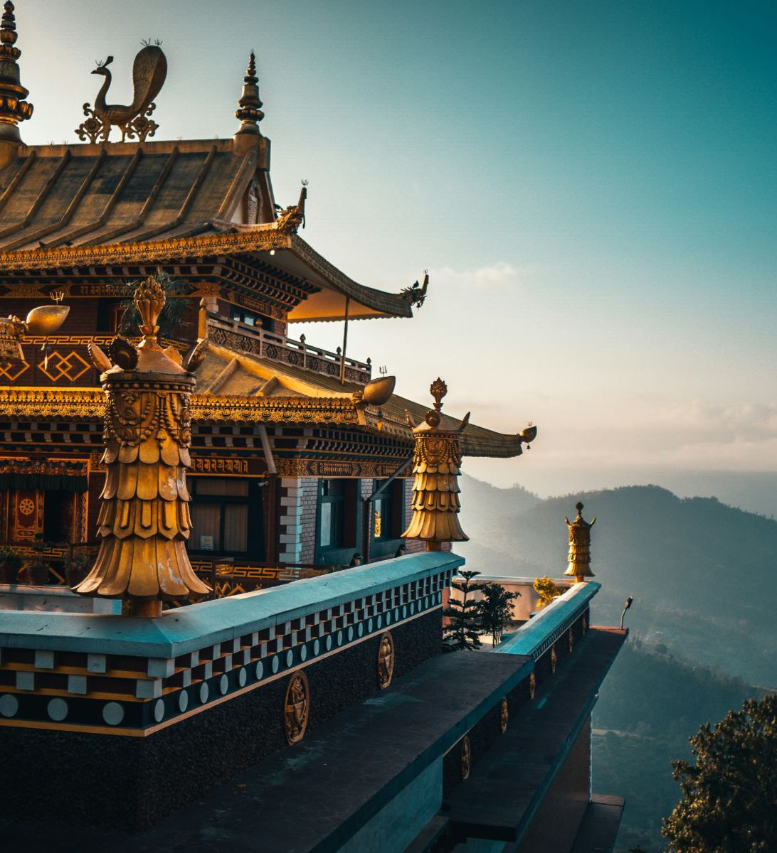 Rondreis Nepal, Kathmandu Vallei, Monastery Namobuddha