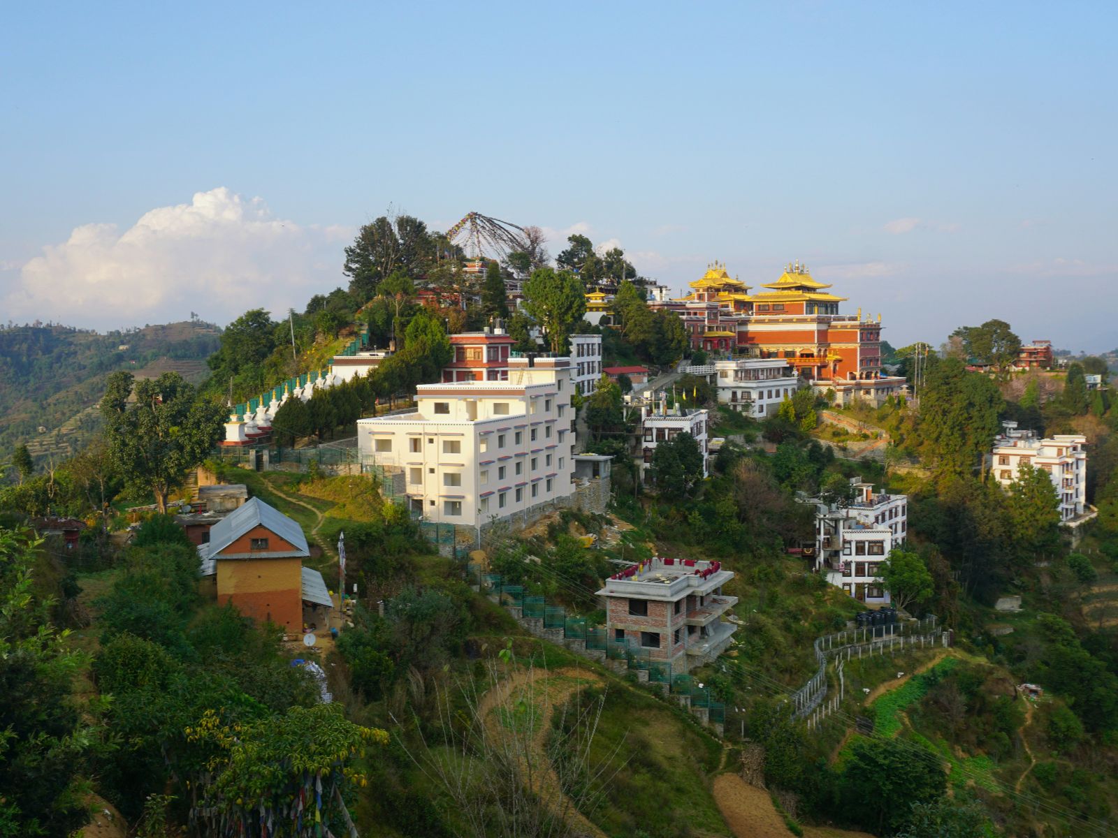 Rondreis Nepal, Kathmandu Vallei, Namo buddha klooster