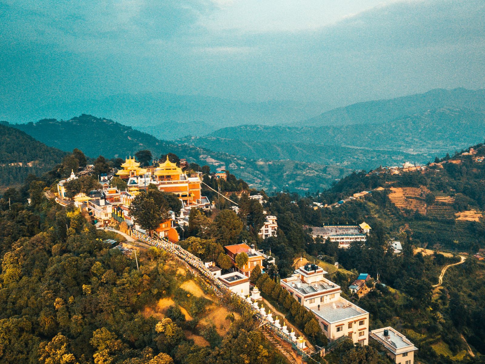 Rondreis Nepal, Kathmandu Vallei, Namobuddha Monastery
