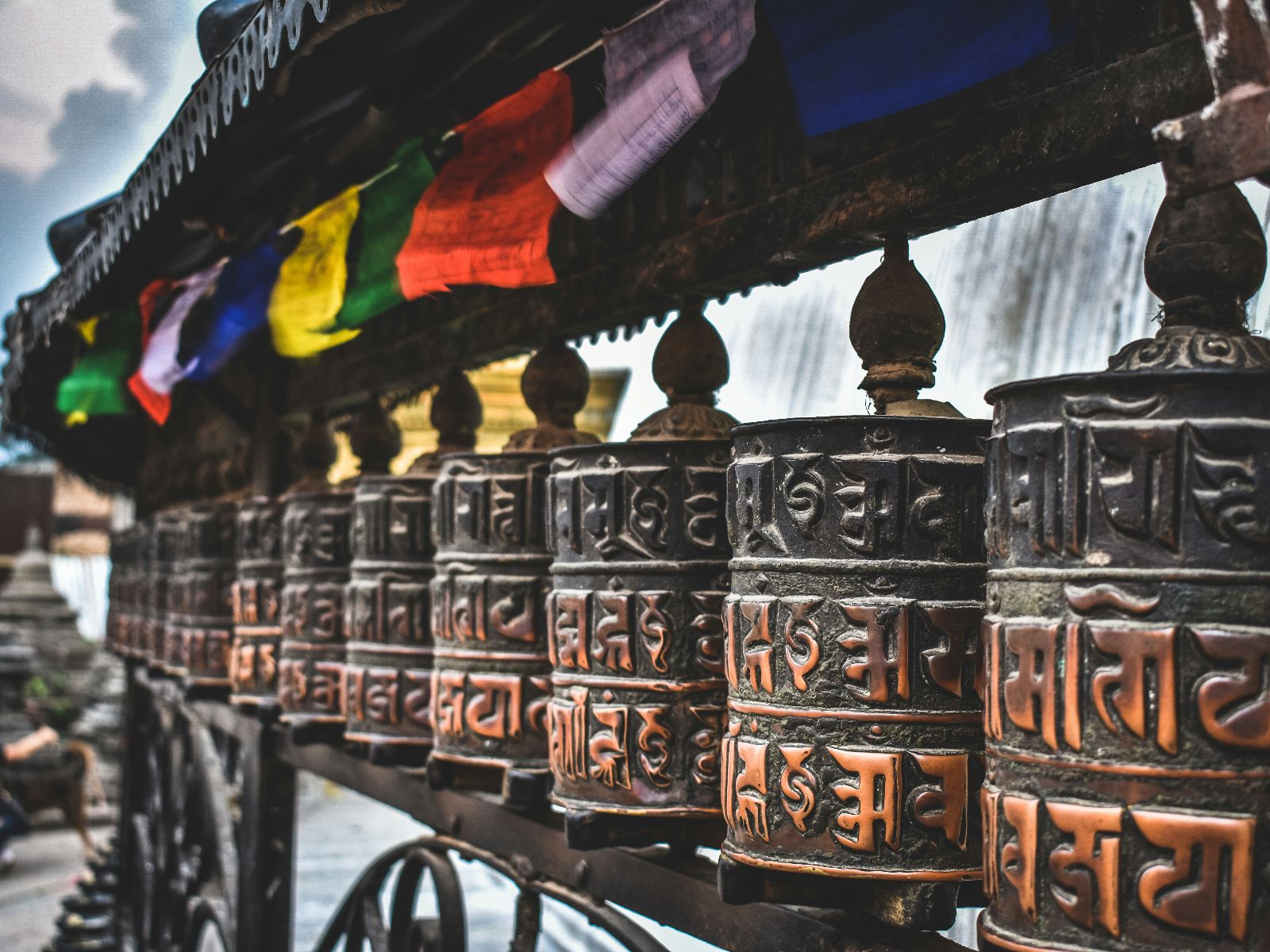 Rondreis Nepal, Kathmandu Vallei, Prayer Wheel
