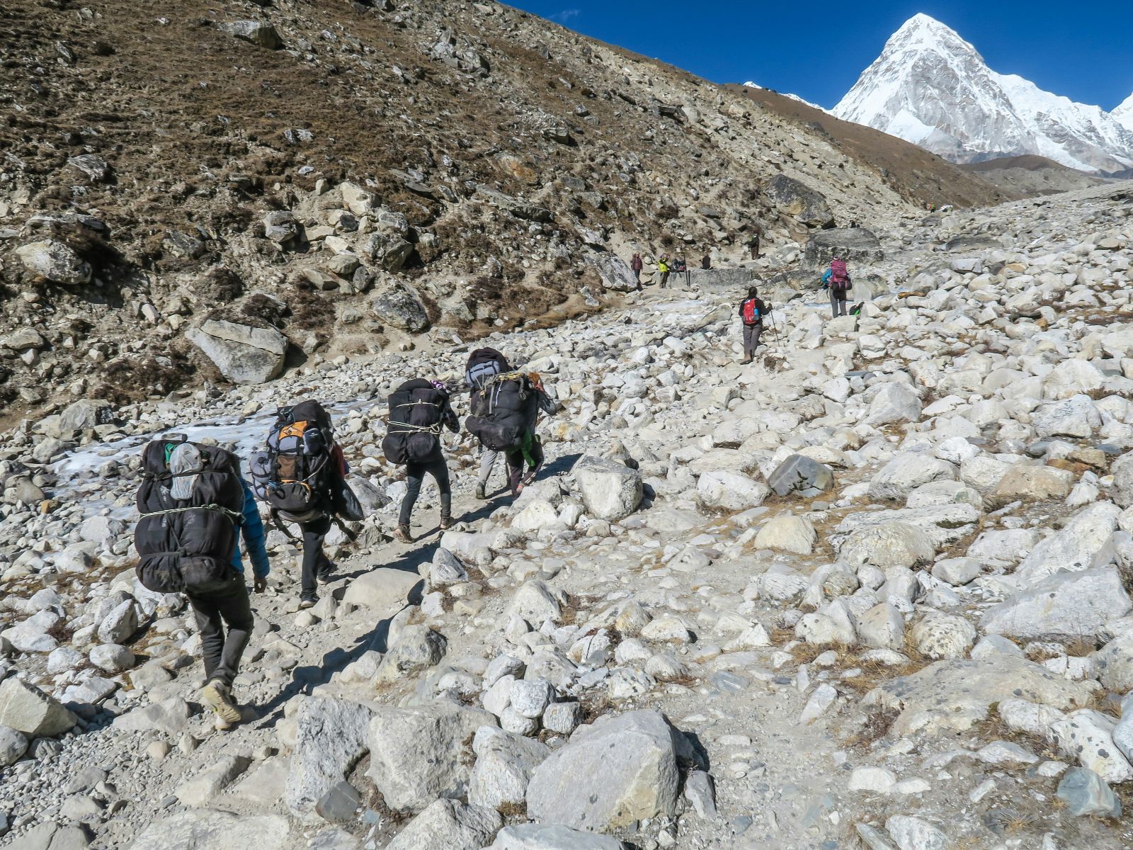 Rondreis Nepal, Mount Everest, Mount Everest, trekking bergbeklimmers