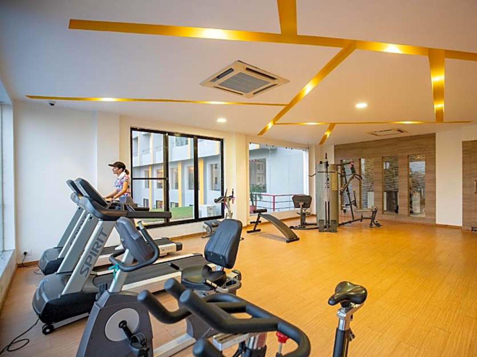 Rondreis Nepal, Nepalgunj, Hotel Siddharta, fitnessruimte