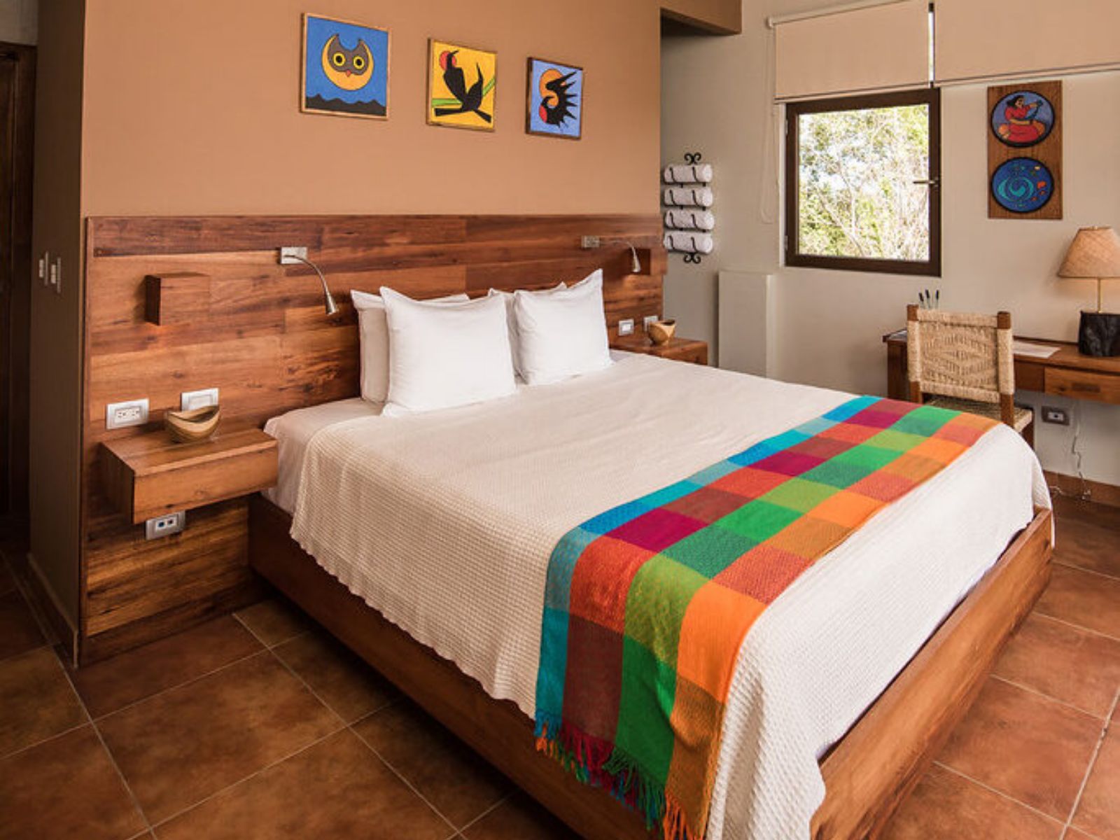 Rondreis Nicaragua, Apoyo-Lagune, Pacaya Lodge & Spa, King Room tweepersoonskamer