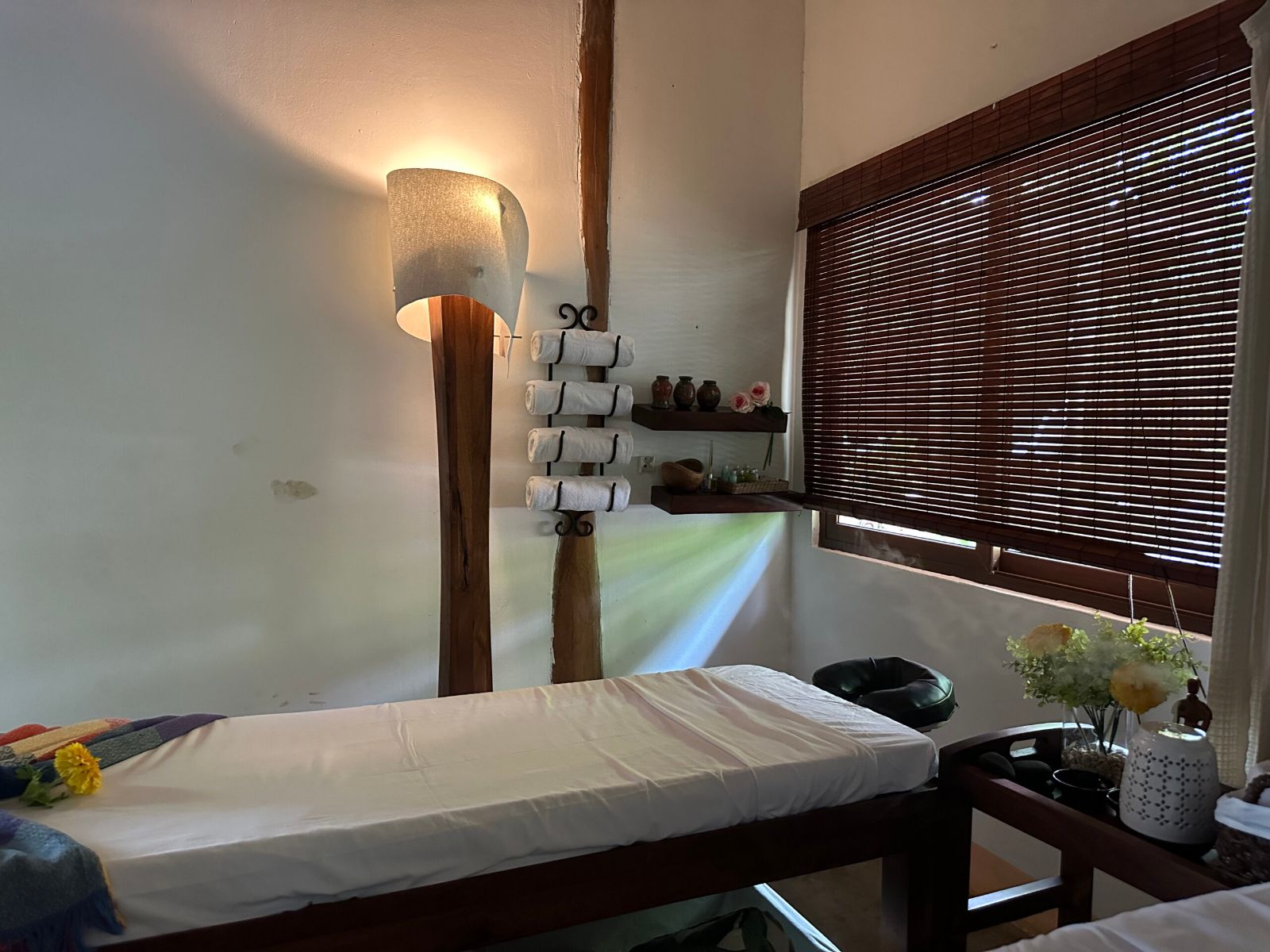 Rondreis Nicaragua, Apoyo-Lagune, Pacaya Lodge & Spa, massage kamer
