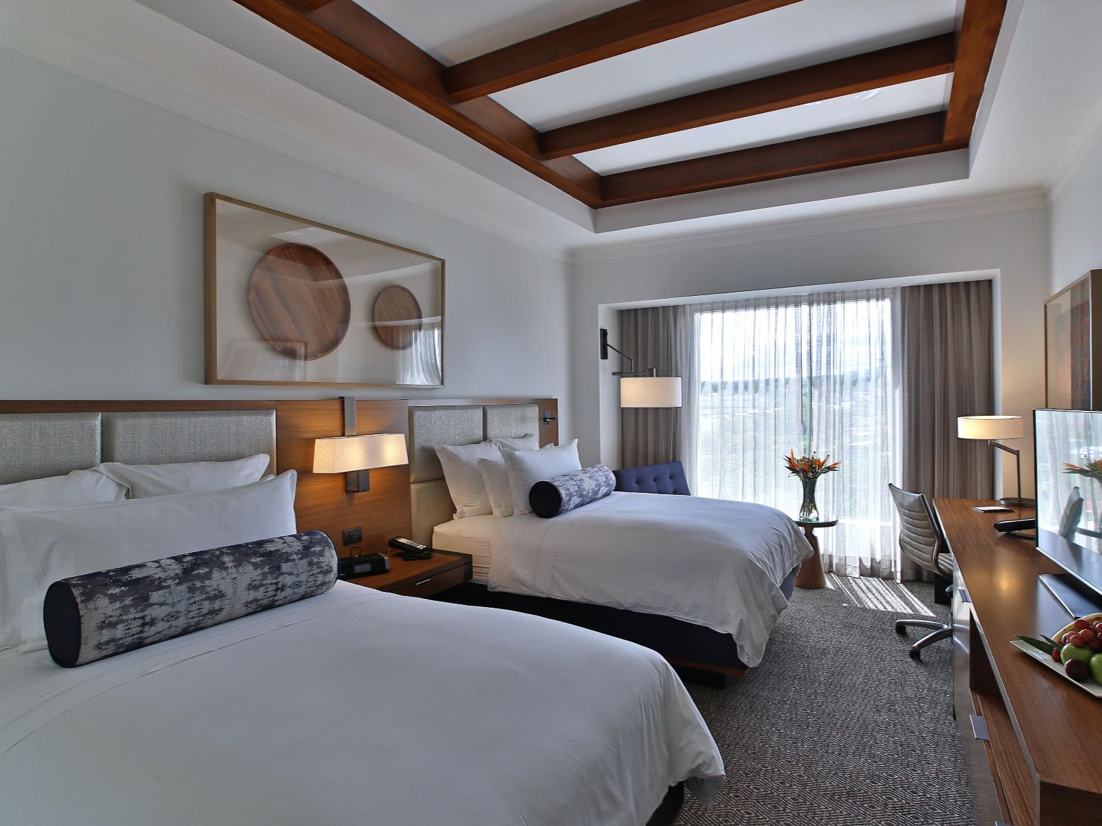 Rondreis Nicaragua, Managua, Real Intercontinental Metrocentro, classic room twinbeds
