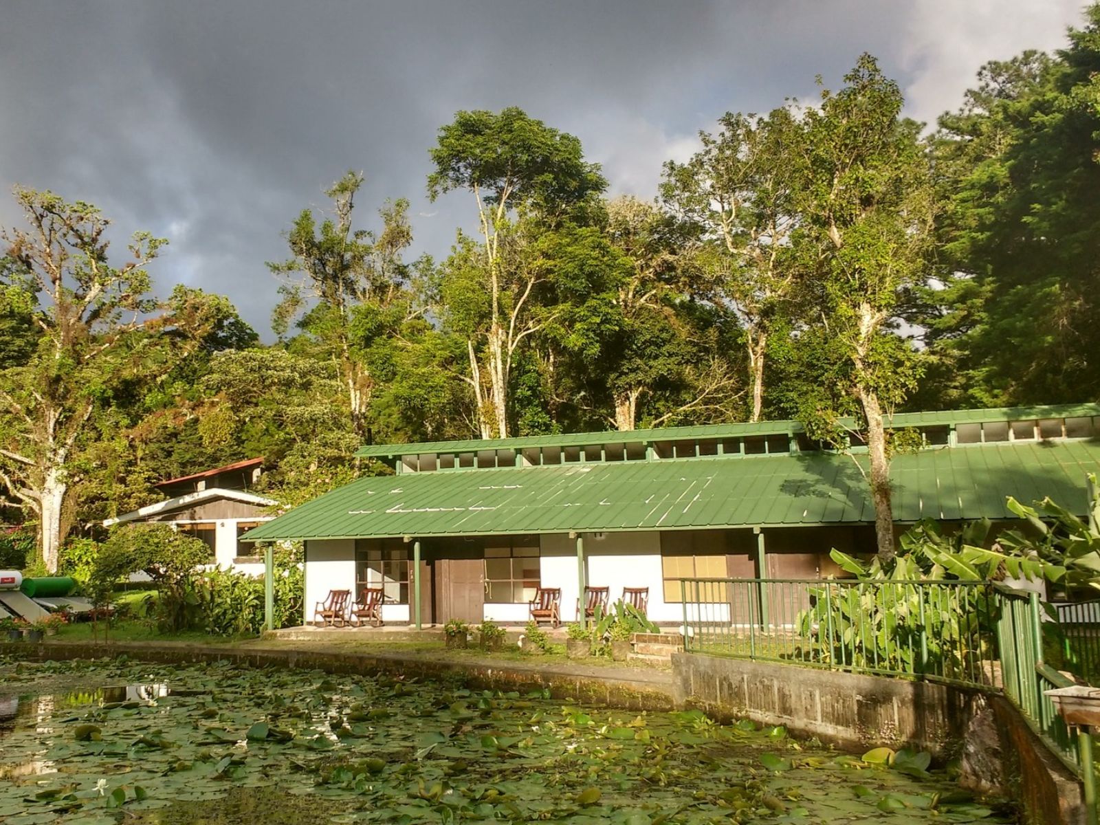 Rondreis Nicaragua, Matagalpa, Selva Negra Ecolodge, vooraanzicht lodge locatie