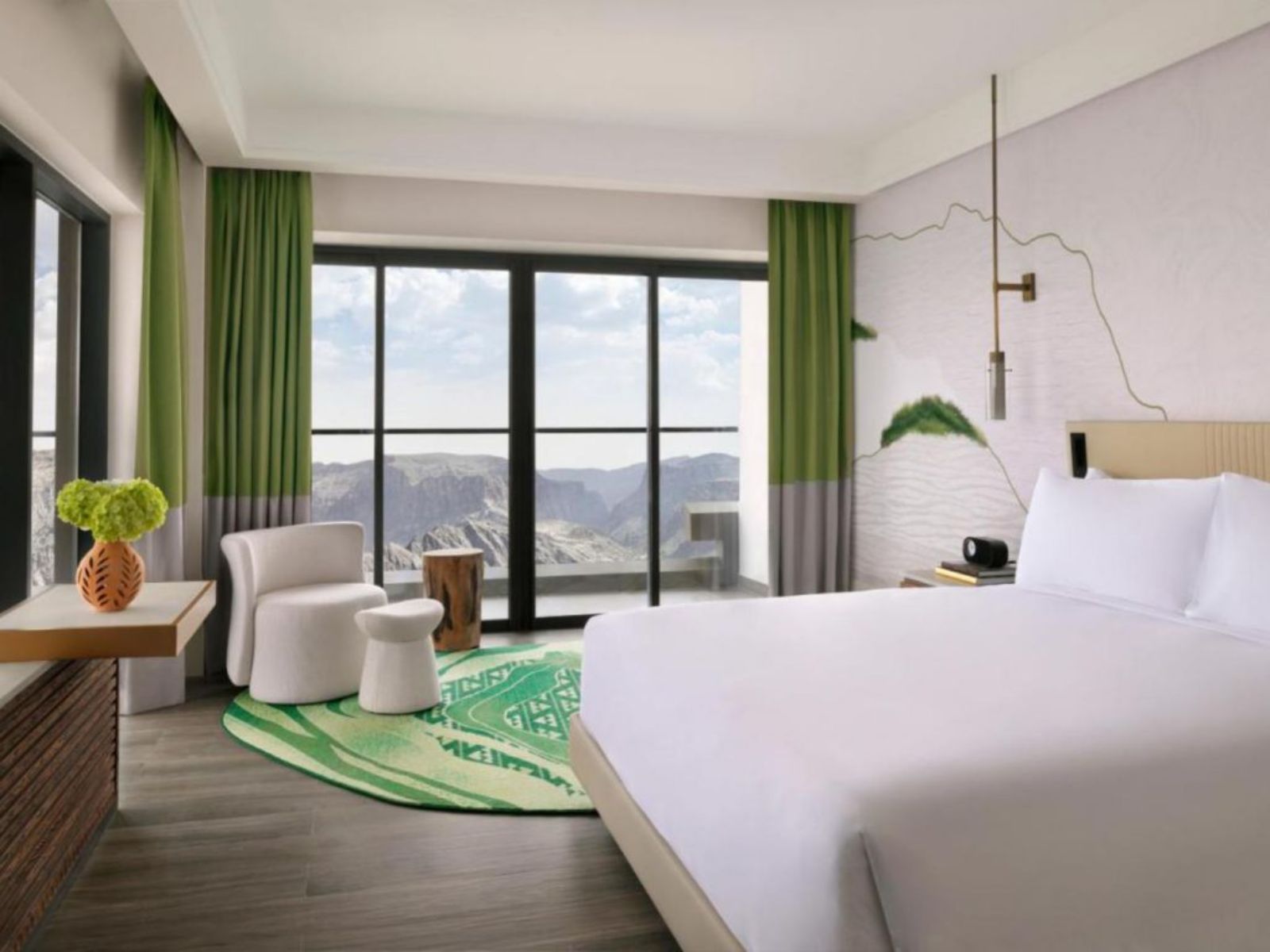 Rondreis Oman, Jebel Akhdar, Indigo, two bedroom suite