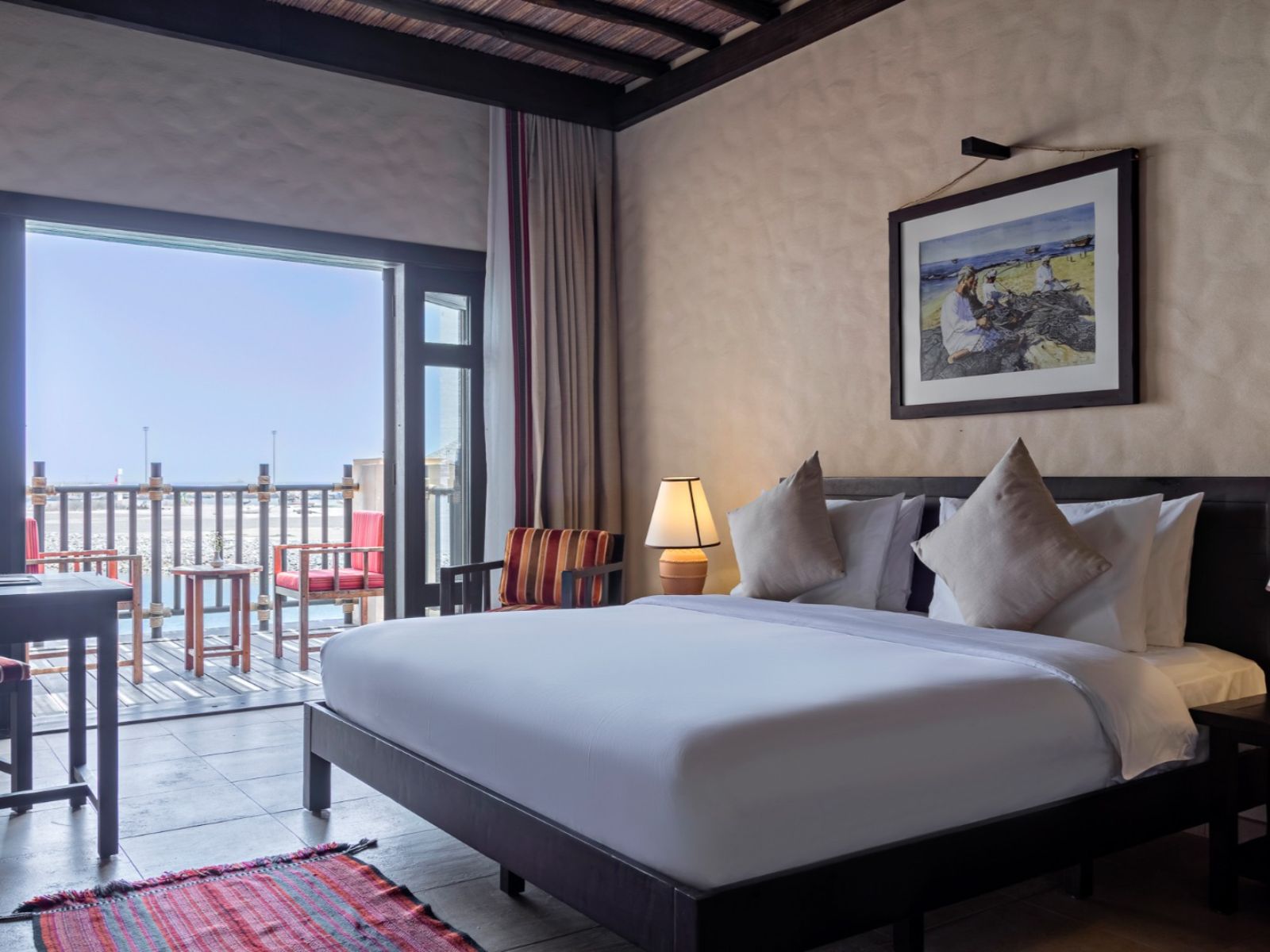 Rondreis Oman, Khasab, Atana Musandam Resort, junior suite
