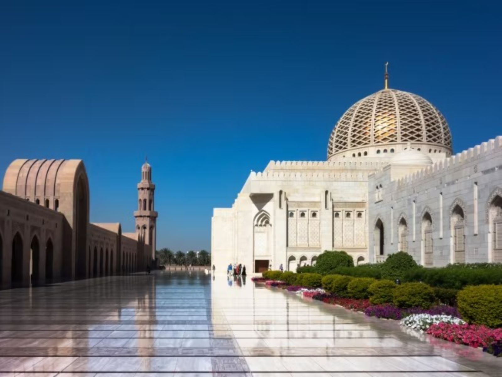 Rondreis Oman, Muscat, Crowne Plaza, omgeving rondom het hotel