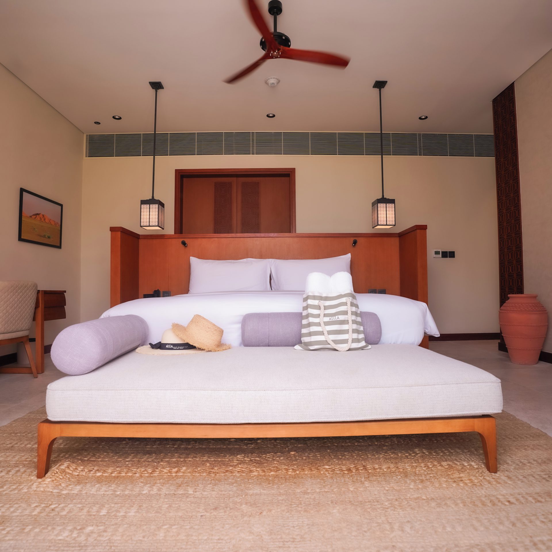Rondreis Oman, Salalah, Alila Hinu Bay Beach Resort, double room twee personen