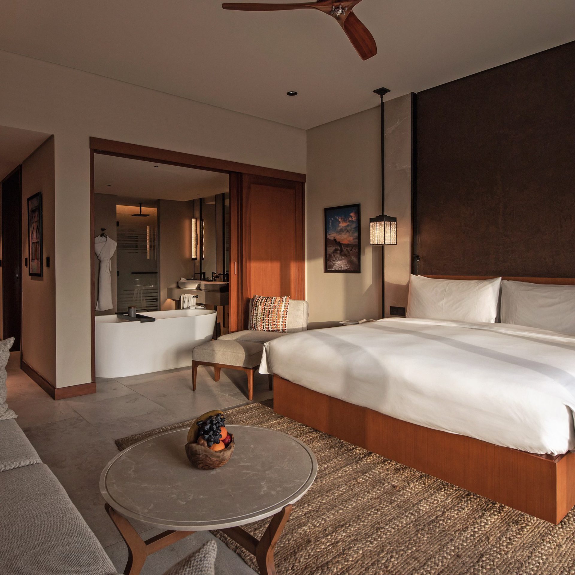 Rondreis Oman, Salalah, Alila Hinu Bay Beach Resort, double room tweepersoons