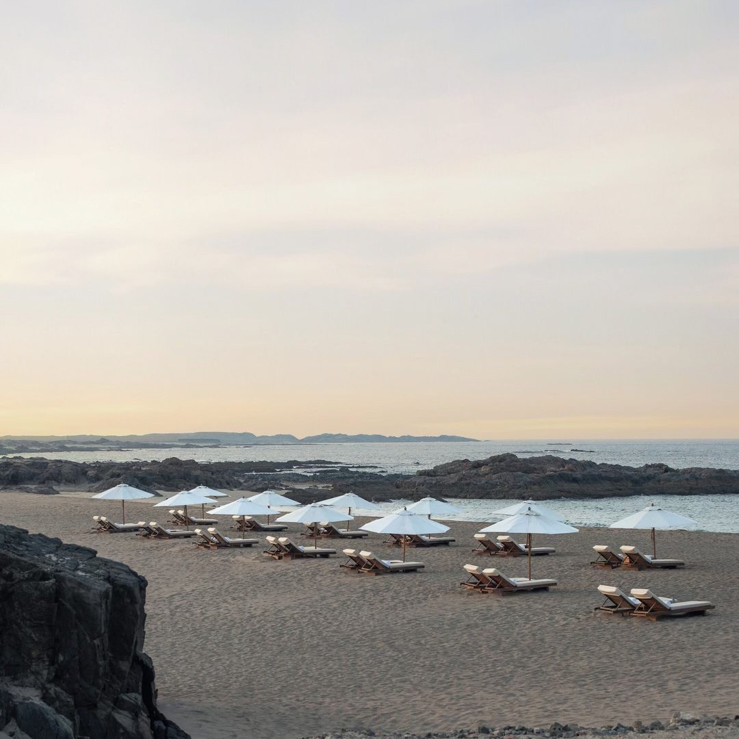 Rondreis Oman, Salalah, Alila Hinu Bay Beach Resort, strand