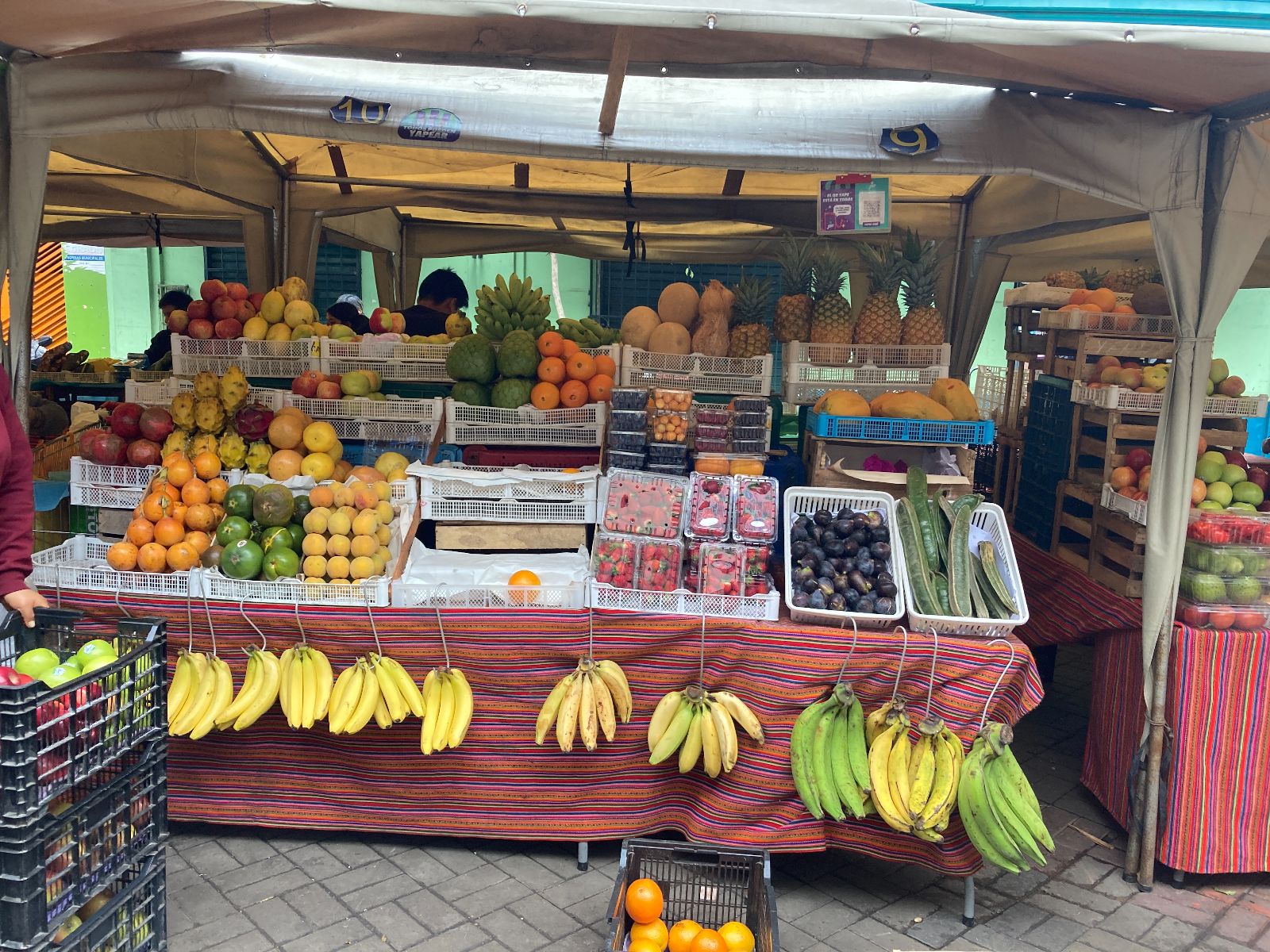 Rondreis Peru, Lima, Costa Verde, Lima as a local, lokale markt met fruit