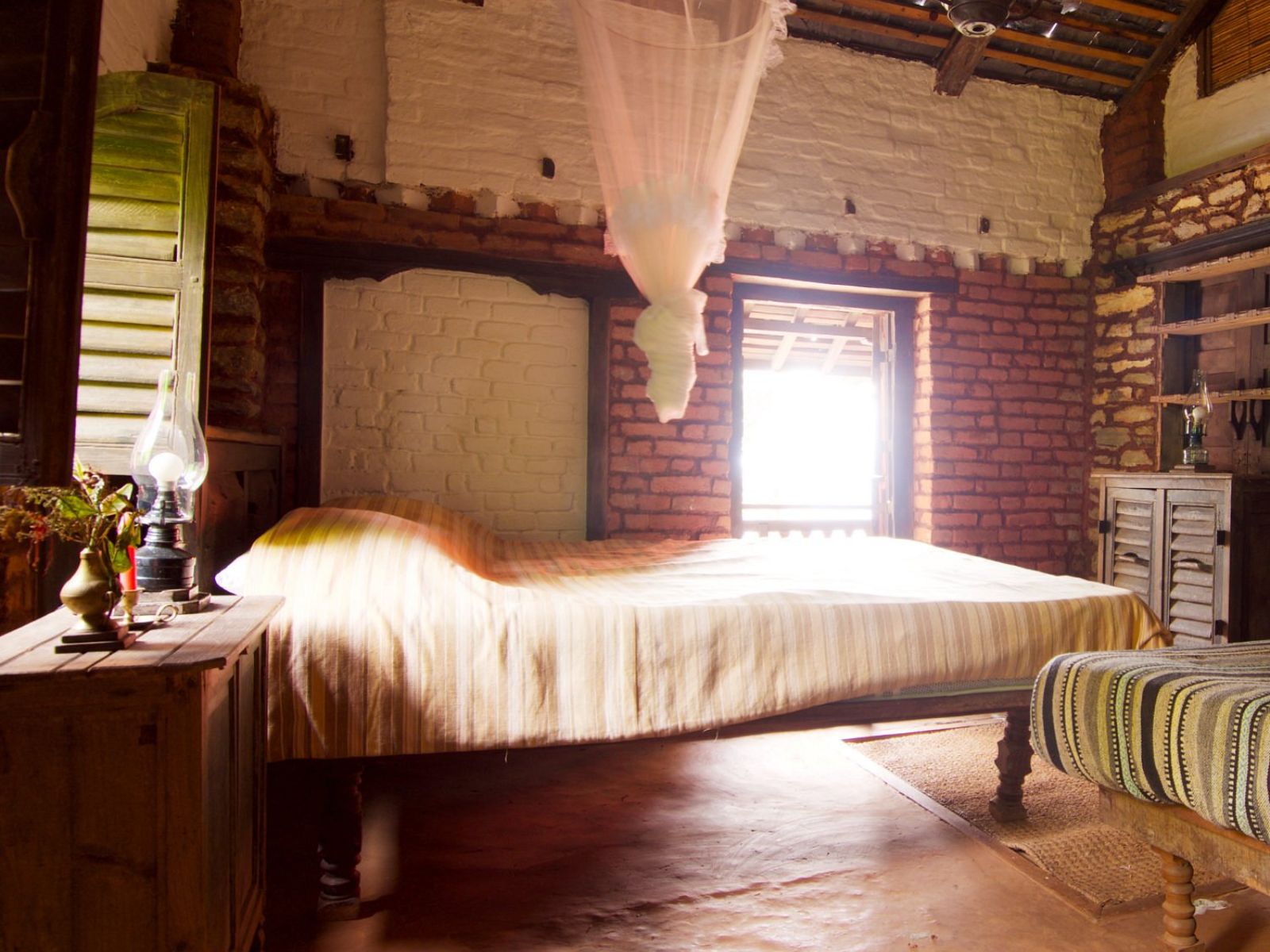 rondreis nepal, nuwakot, the famous farm, tweepersoonskamer