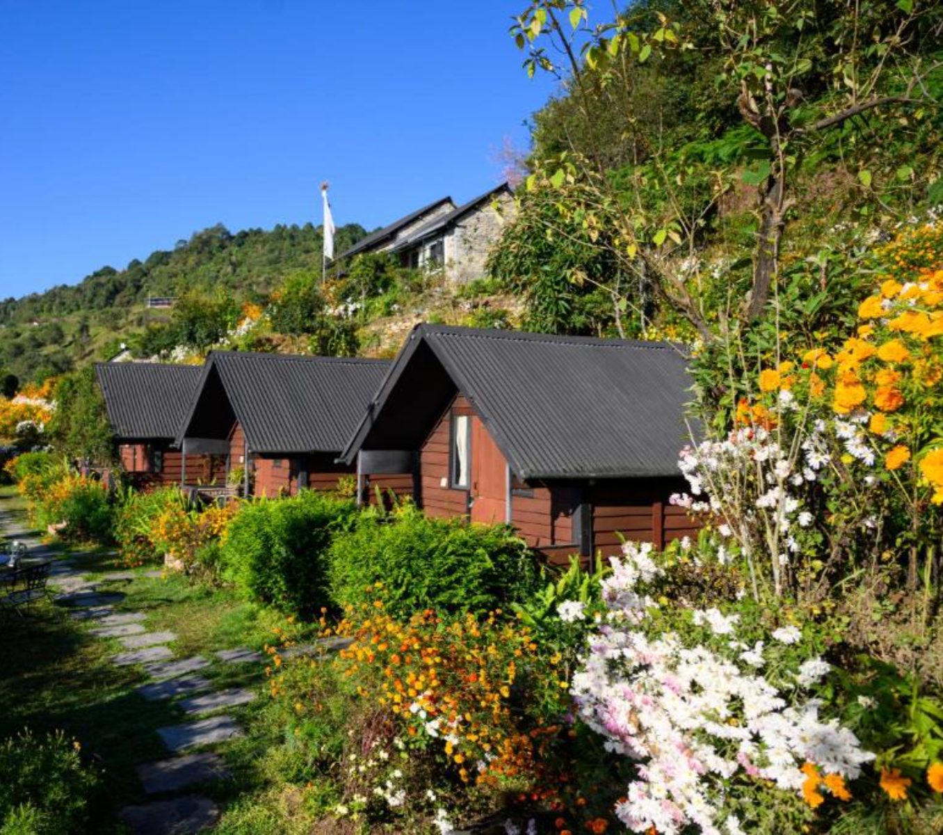 rondreis nepal, shivapuri, prakriti resort, lodges