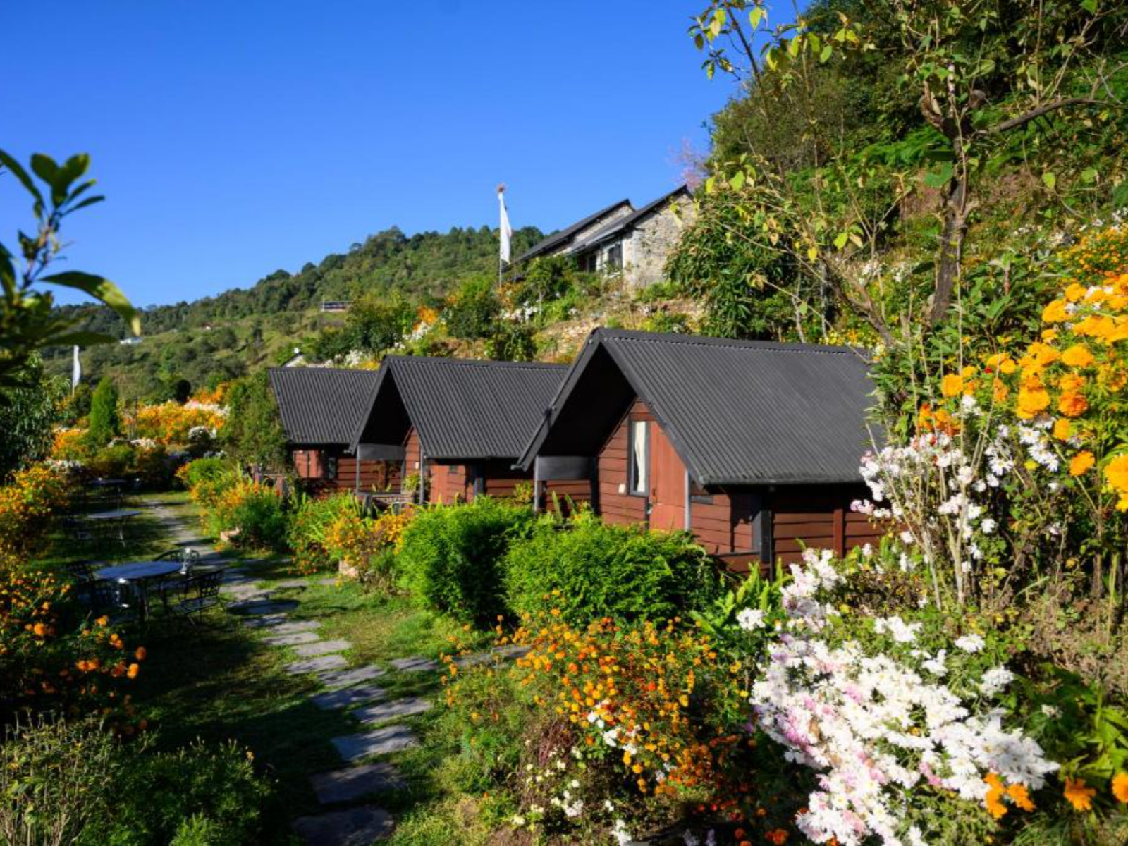 rondreis nepal, shivapuri, prakriti resort, lodges
