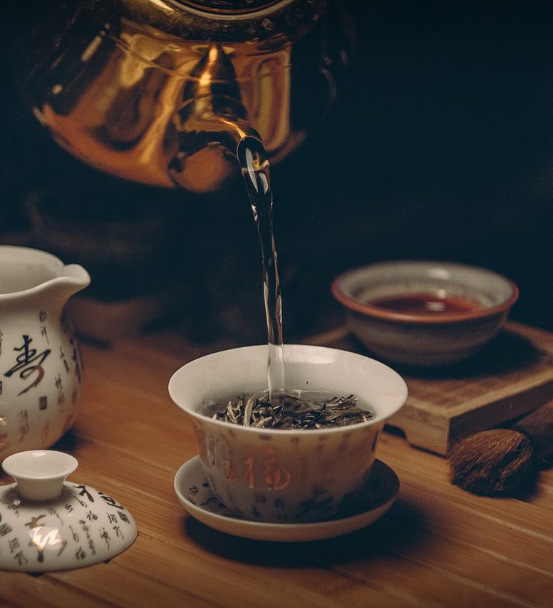 Kyoto, Tea ceremonies, Thee inschenken