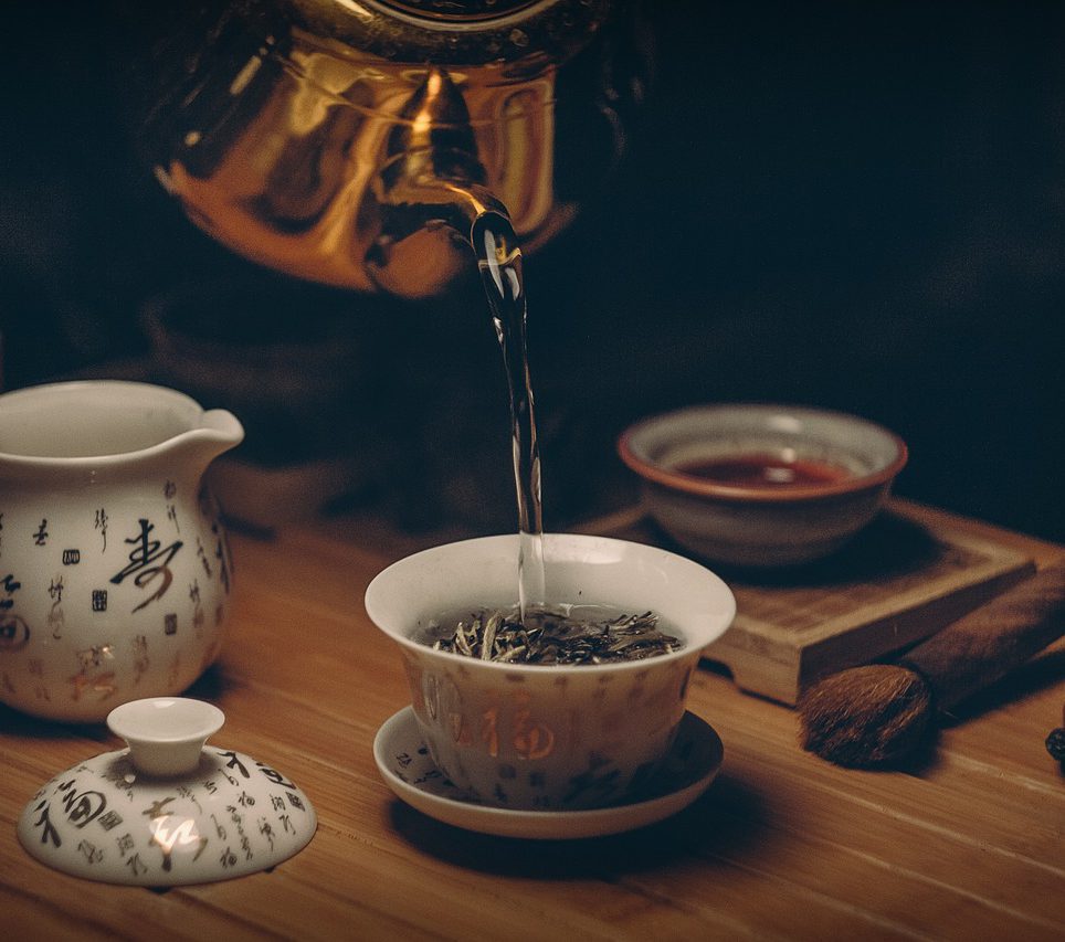 Kyoto, Tea ceremonies, Thee inschenken