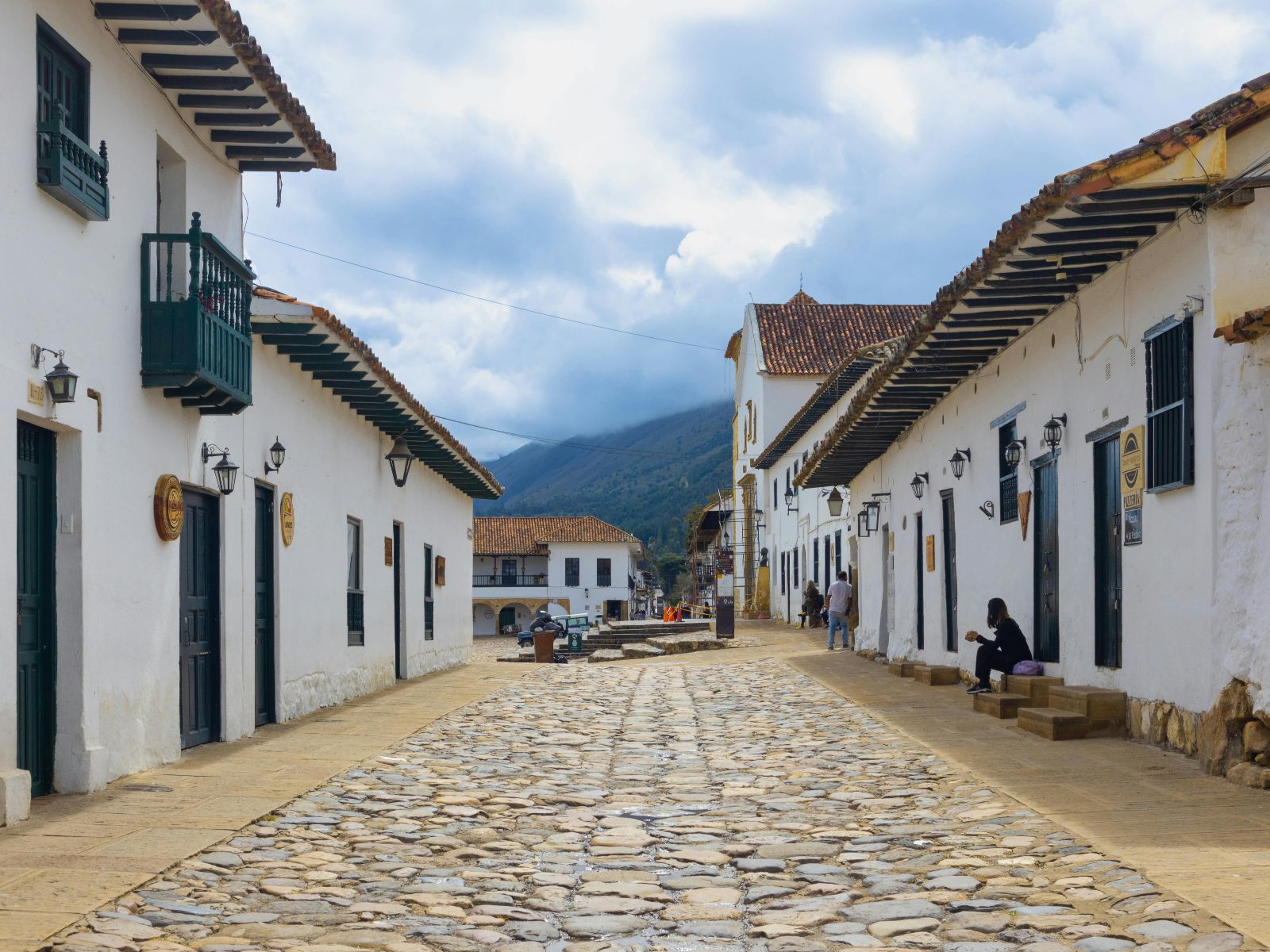 Rondreis Colombia, Villa de Leyva, excursie fietstour rond Villa de Leyva, oude centrum